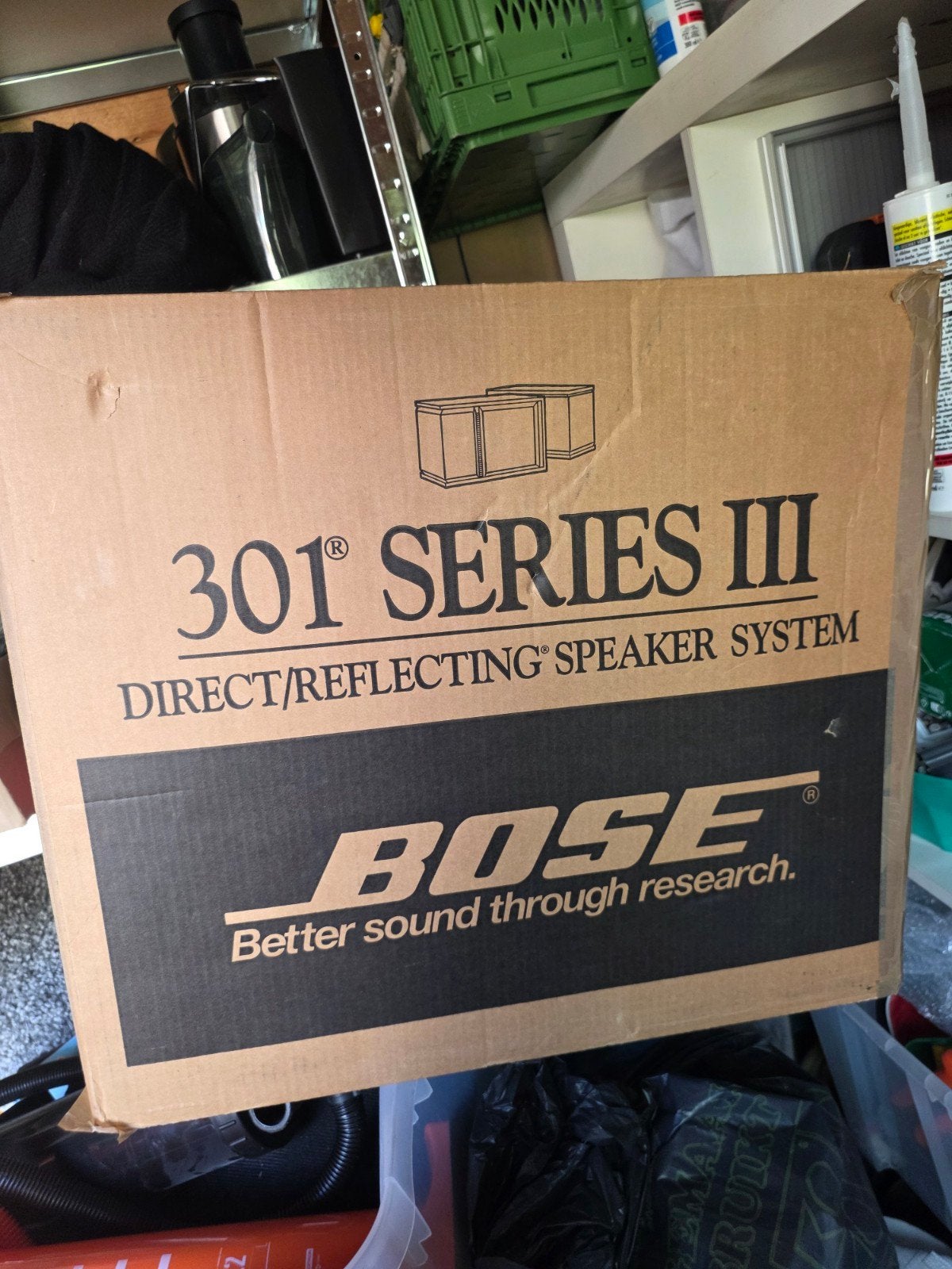 Bose 301 Series III Direct/Reflecting Speakers, Audio, Tv en Foto, Stereo speakers, Gebruikt, Inclusief standaarden, Ophalen of Verzenden