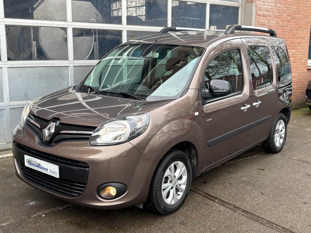 Renault Kangoo Family 1.2 TCe Limited CLIMAT,CRUISE,LMV,DAKR, Voorwielaandrijving, Stof, Gebruikt, 4 cilinders