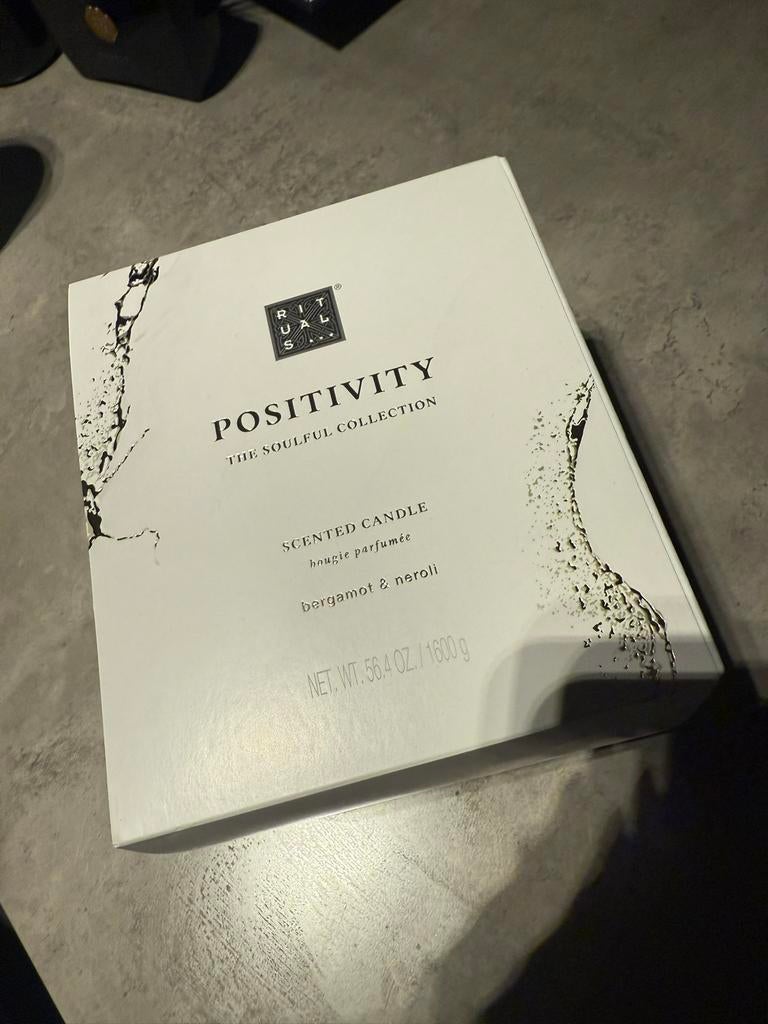 Rituals Positivity kaars 1600gr, Ophalen of Verzenden, Nieuw, Overige typen