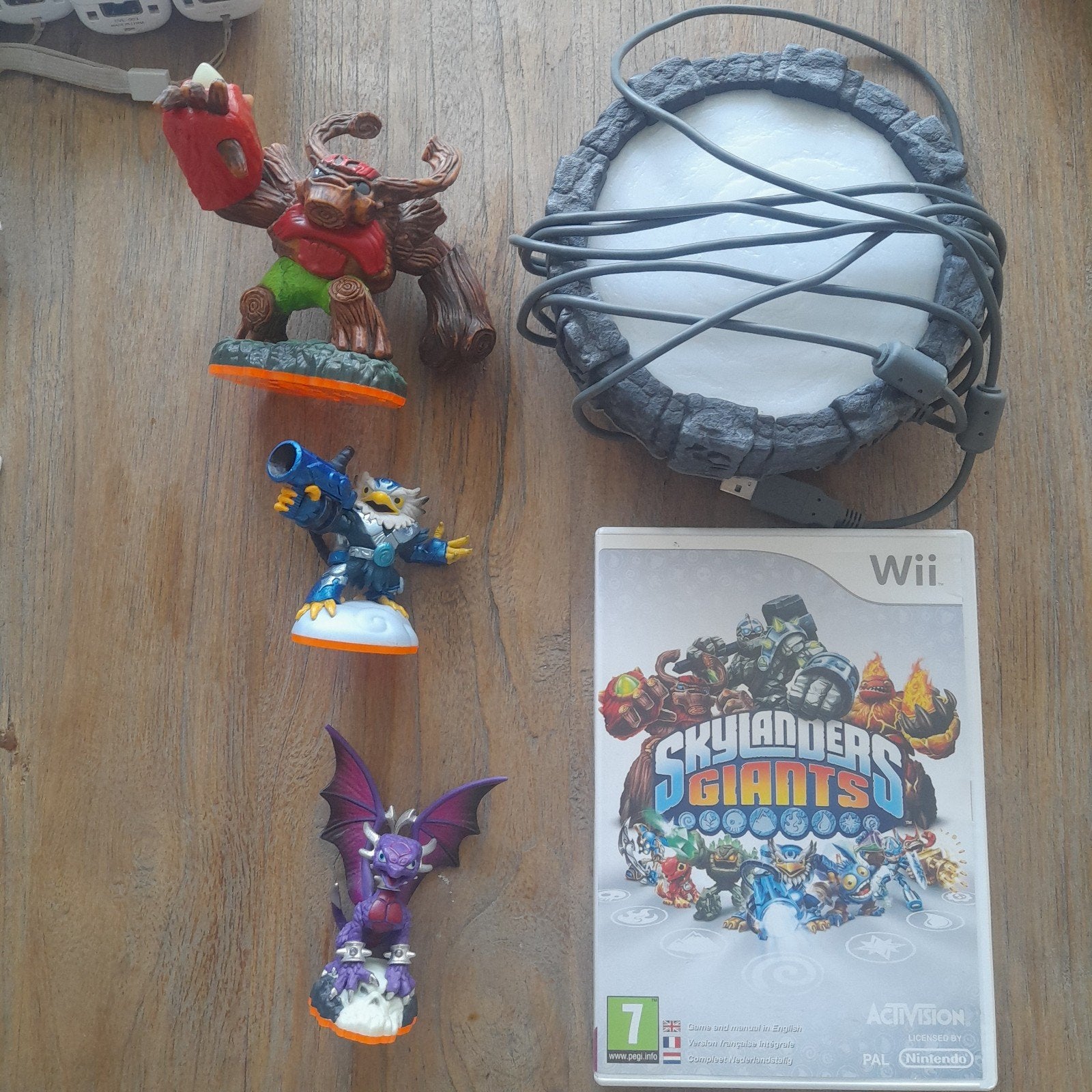 Wii Console Bundel met 3 Controllers en 7 Games. Bieden mag., Ophalen, Gebruikt, Met 3 controllers of meer, Met games
