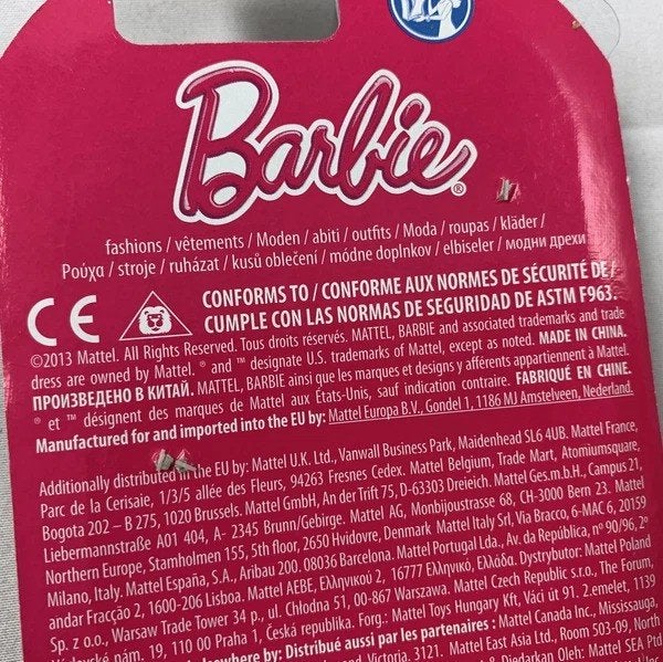 Barbie Fashionistas modes kleding jurk outfit N48, Verzamelen, Coolsingel 104, 3011 AG Rotterdam, Netherlands, Verzenden, Zo goed als nieuw