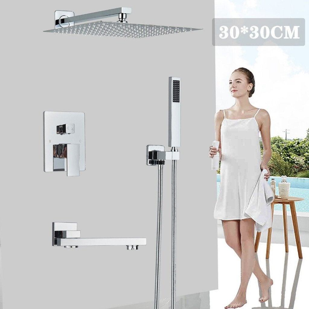 Complete inbouw douche garnituur nieuw  originele verpakking, Ophalen of Verzenden, Nieuw, Chroom, Douche