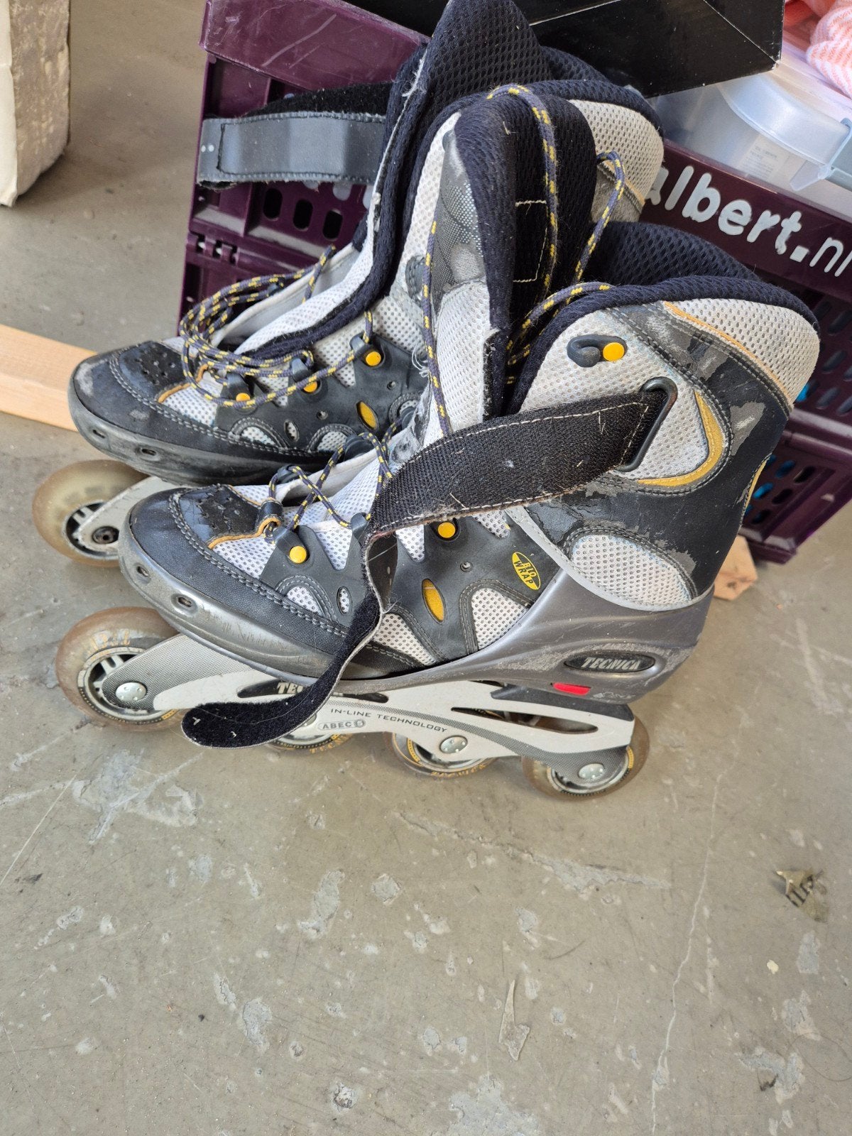 Technica skates mt 40/41 ( 7,5) (26,5cm), Overige merken, Gebruikt, Ophalen of Verzenden, Inline skates 4 wielen