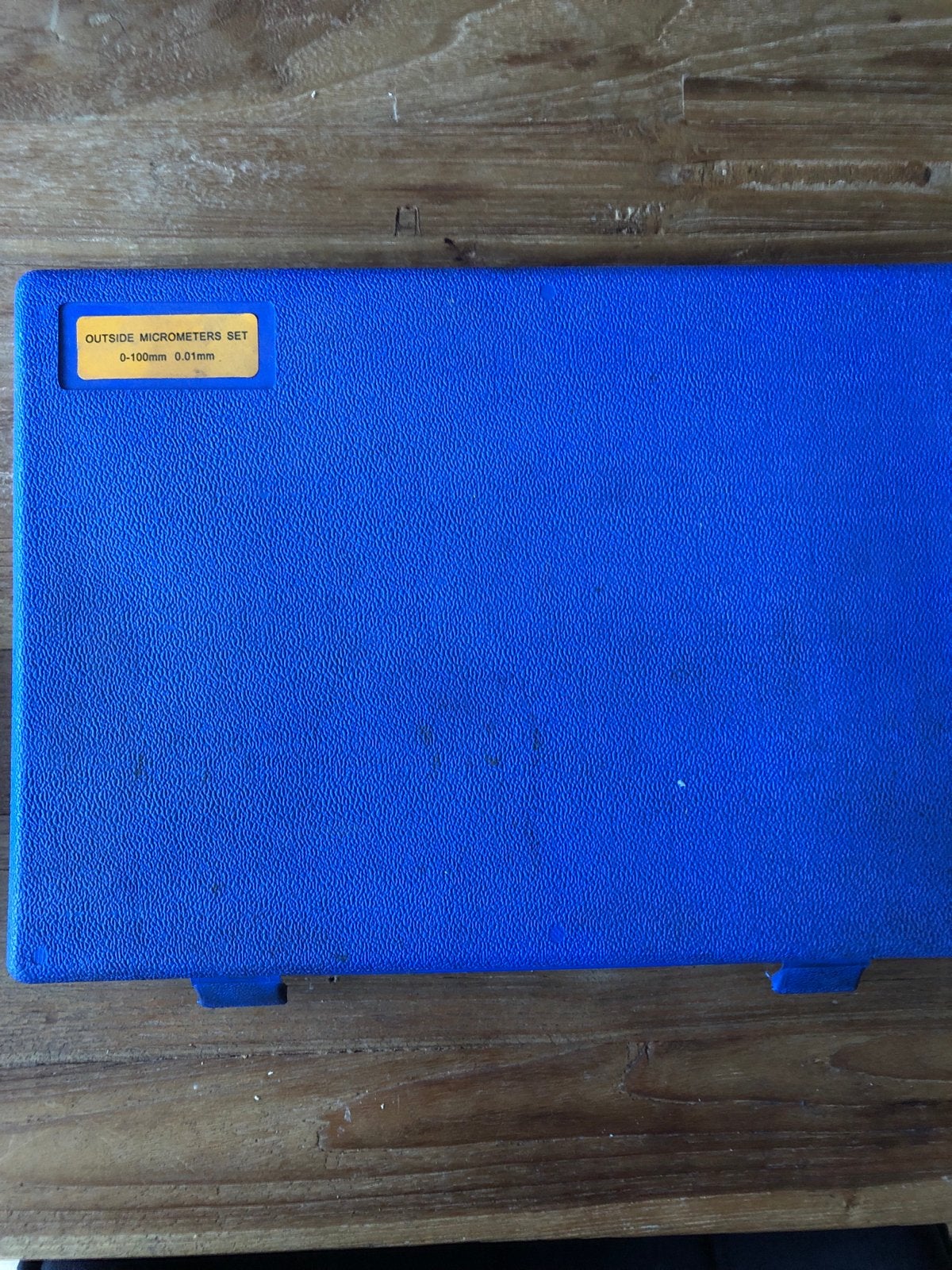 Hogetex Micrometer Set 0-100mm 0.01mm, Ophalen of Verzenden, Gebruikt, Afstand