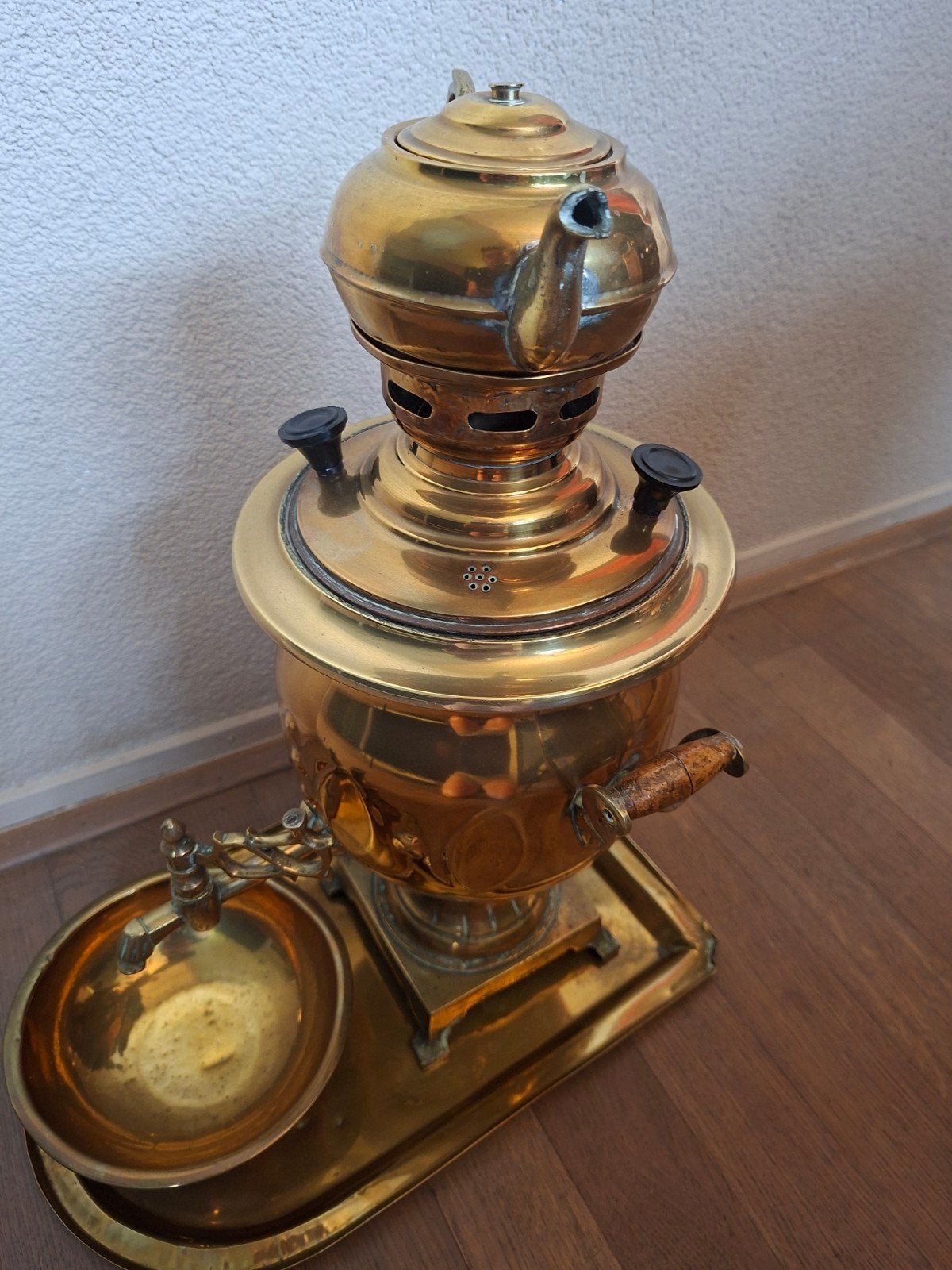 Antieke Samovar Theepot - Decoratief en in Zeer Goede Staat, Ophalen of Verzenden