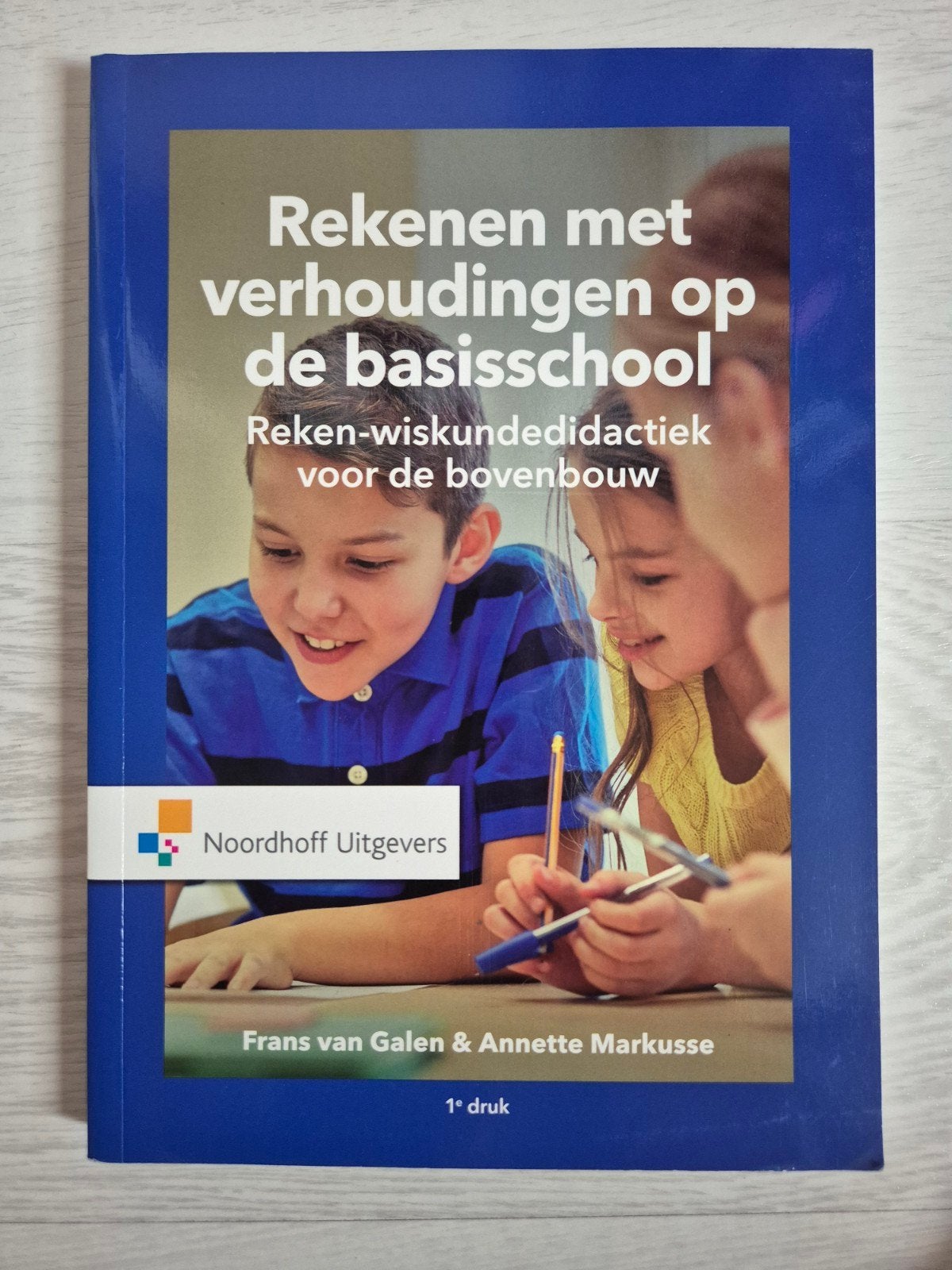 Rekenen met verhoudingen op de basisschool, Ophalen of Verzenden, Zo goed als nieuw, Frans van Galen & Annette Markusse, Nederlands