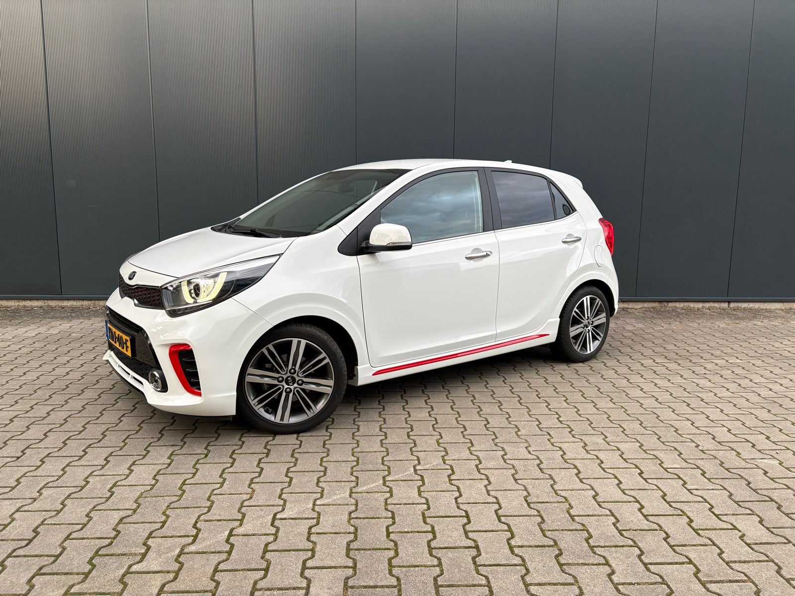 Kia Picanto GT-Line 1.2 Cvvt 2019, Voorwielaandrijving, 4 cilinders, Wit, Leder