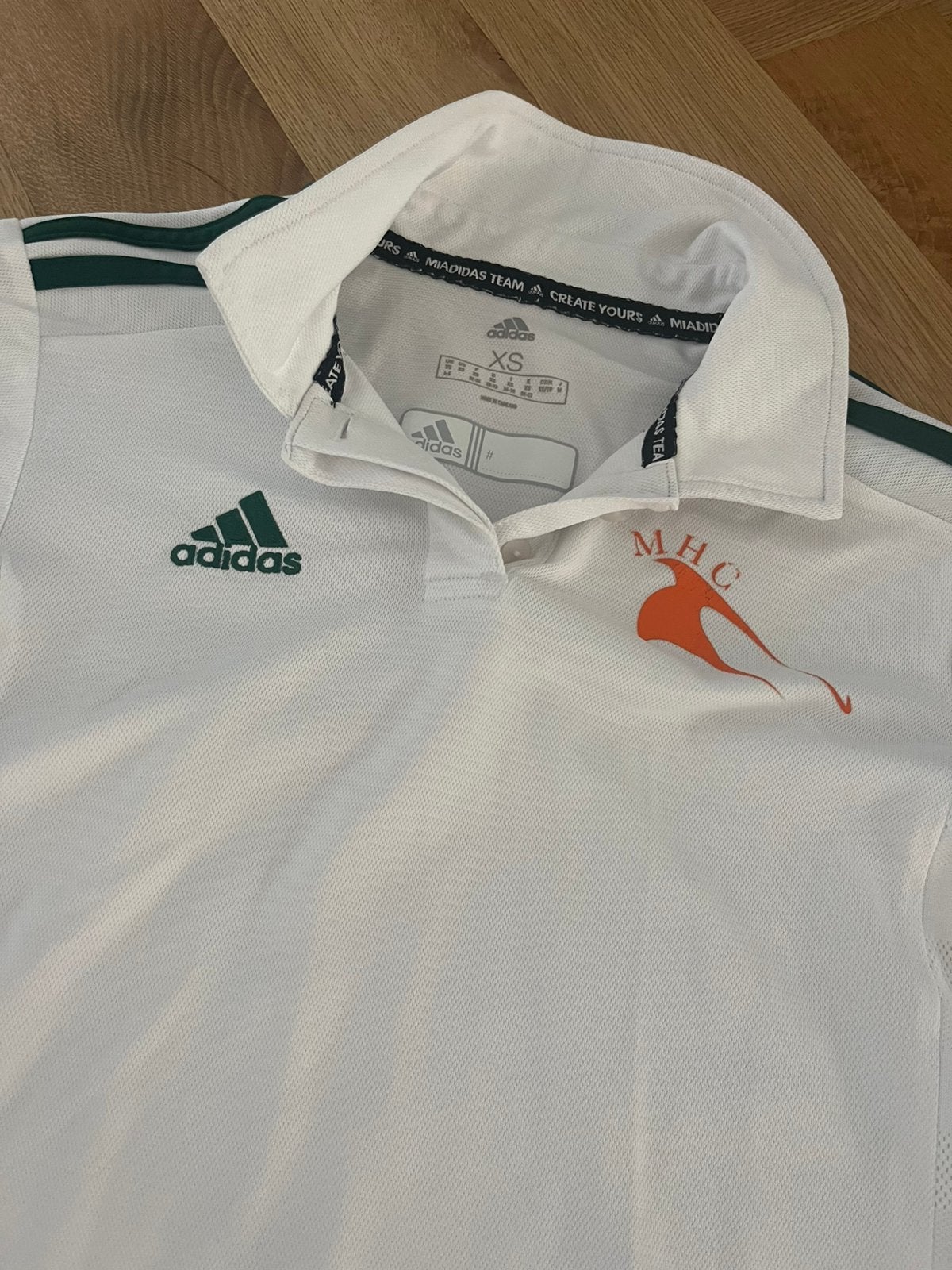 MHCZ wit shirt, Ophalen of Verzenden, Zo goed als nieuw, Wit, Korte mouw