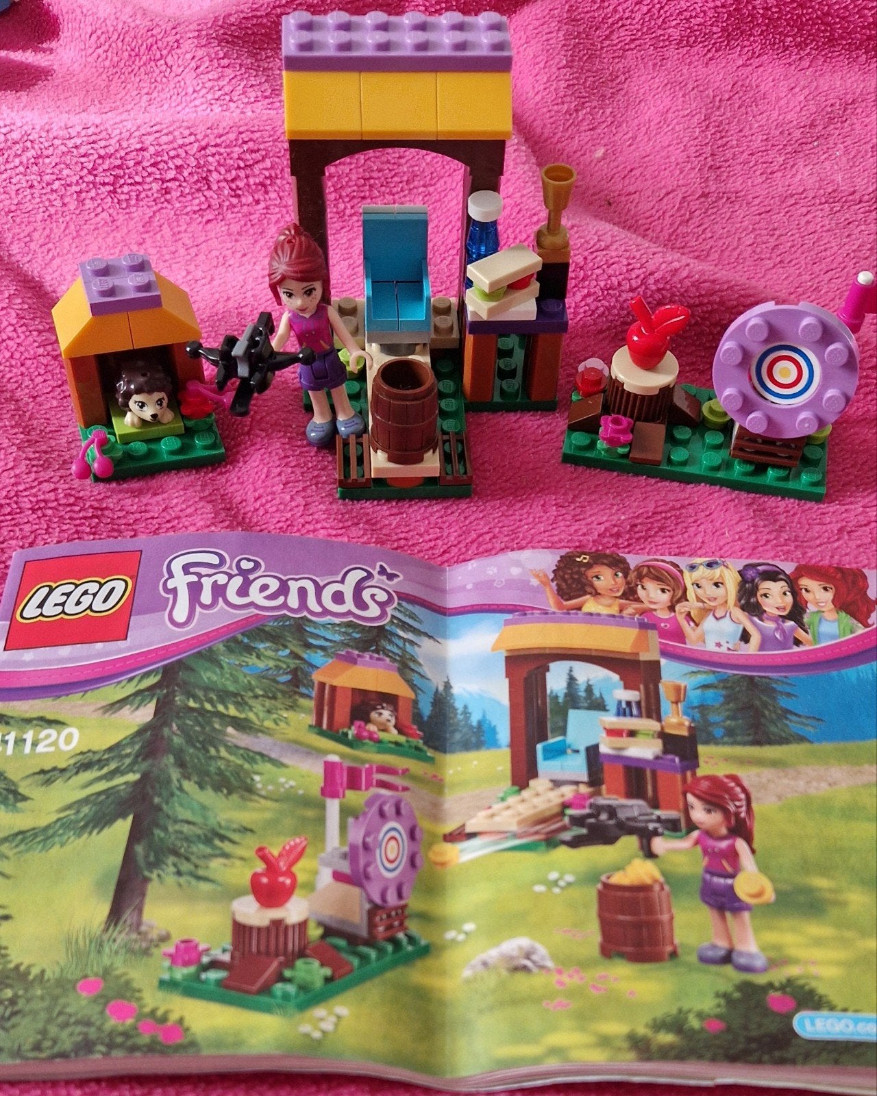 Lego Friends 41120 Avonturenkamp Boogschieten, Lego, Friends, Ophalen of Verzenden, Zo goed als nieuw