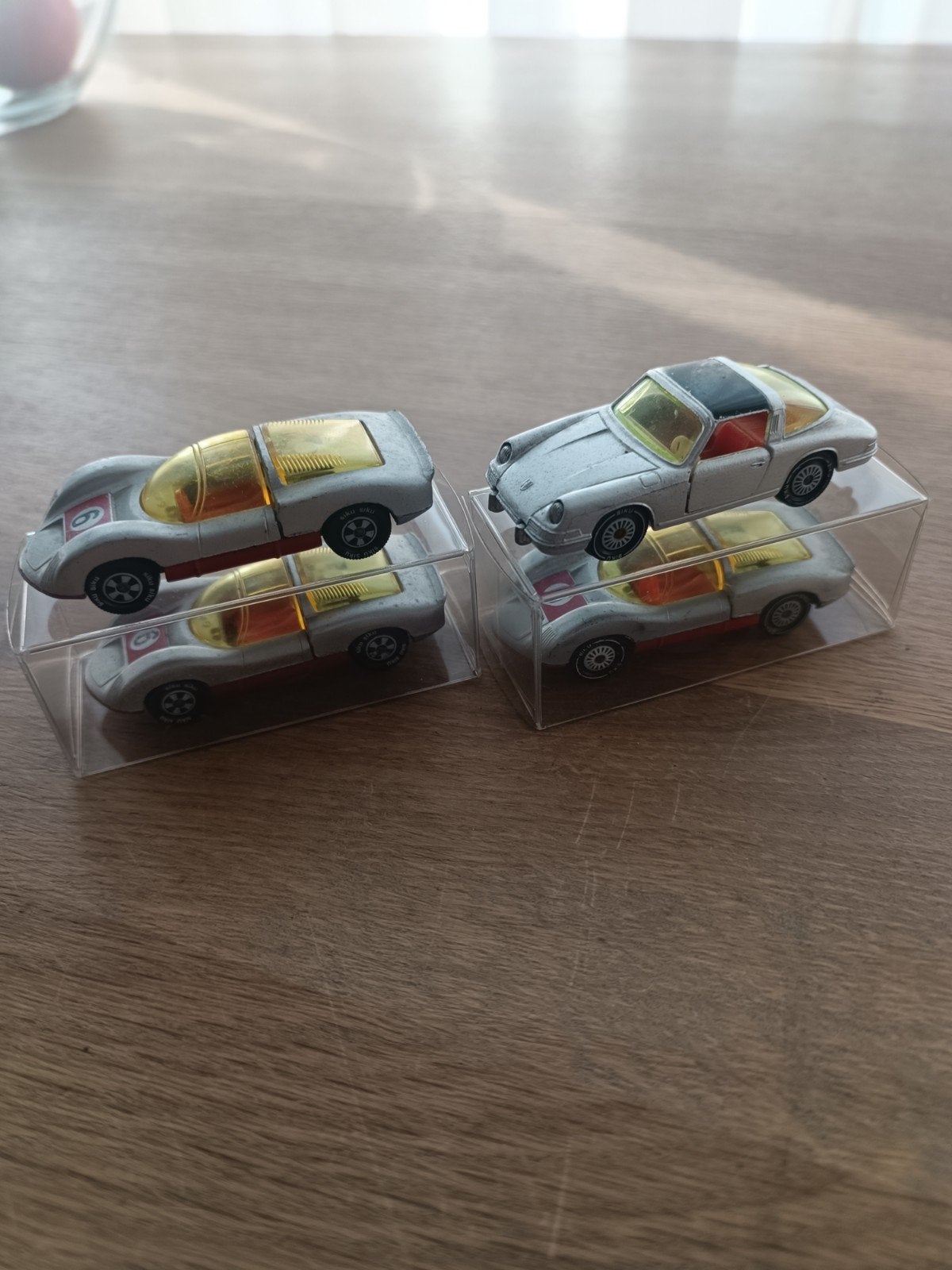 Siku Porsche modelauto's, Ophalen of Verzenden, Gebruikt