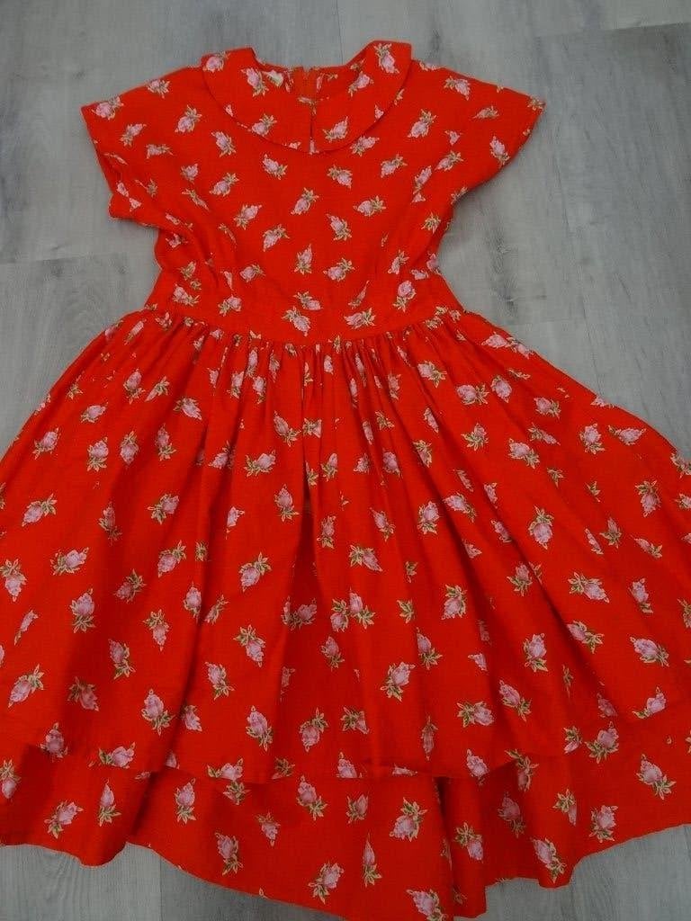Mooie feestjurk maat 146, Kinderen en Baby's, Kinderkleding | Maat 146, Ophalen, Zo goed als nieuw, Meisje, Jurk of Rok