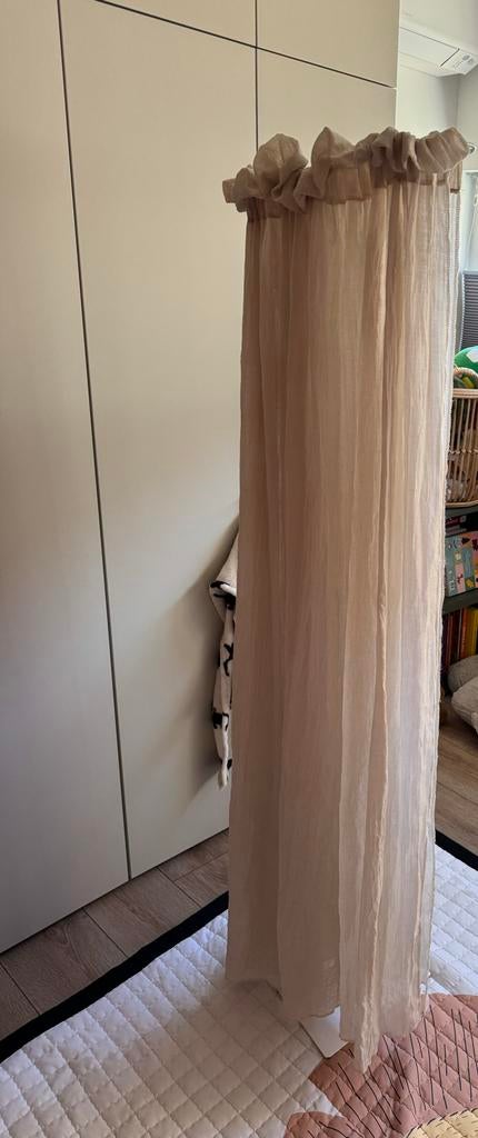 Jollein sluier Vintage Nougat met standaard, Ophalen of Verzenden, Zo goed als nieuw, Klamboe