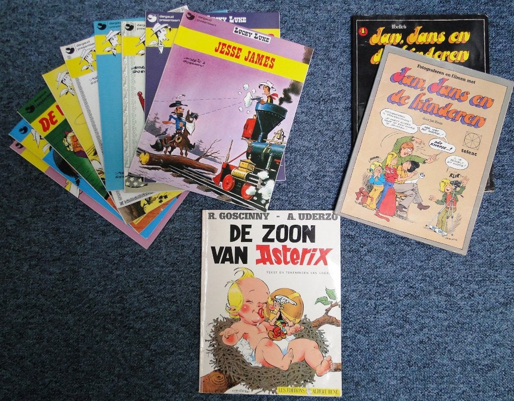 strips, Meerdere stripboeken, Ophalen, Gelezen