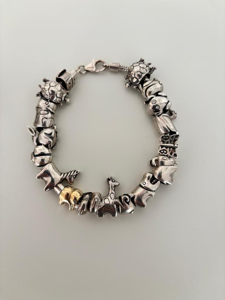 Zilveren bedelarmbanden Lovelinks, Sieraden, Tassen en Uiterlijk, Ophalen of Verzenden, Zo goed als nieuw, Zilver
