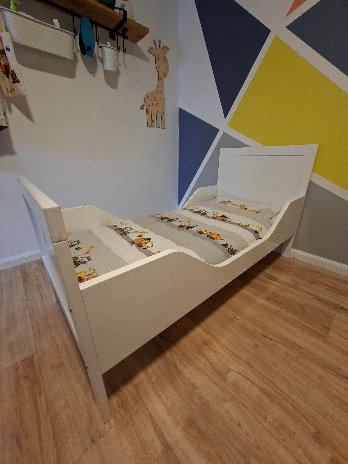 Bopita Romy kinderbed wit 150x70, Kinderen en Baby's, Kinderkamer | Bedden, Lattenbodem, Gebruikt, 70 tot 85 cm, 140 tot 160 cm