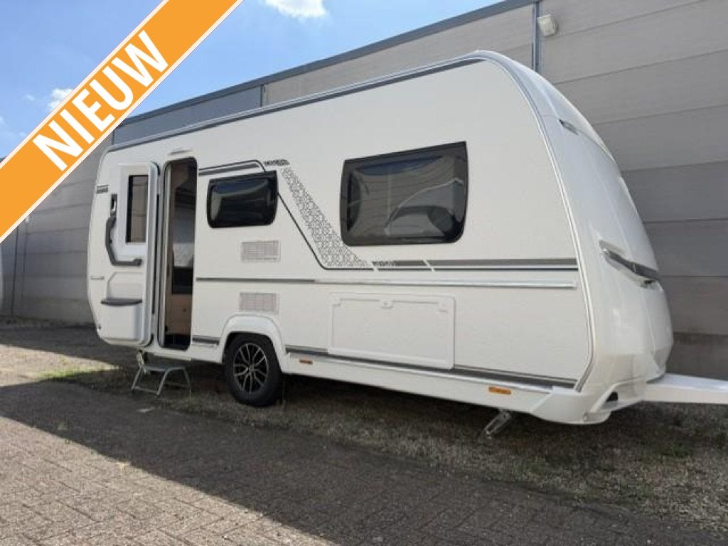 Fendt Bianco Selection 465 TG 2026 1800/GFK/Vloerverwarming/, Caravans en Kamperen, Standaardzit, Bedrijf, Fendt, Schokbreker