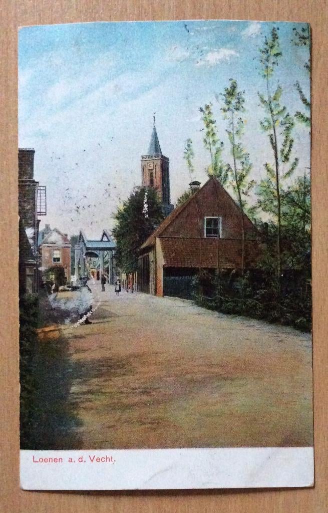 Loenen aan de Vecht, Ophalen of Verzenden, Voor 1920, Gelopen, Utrecht
