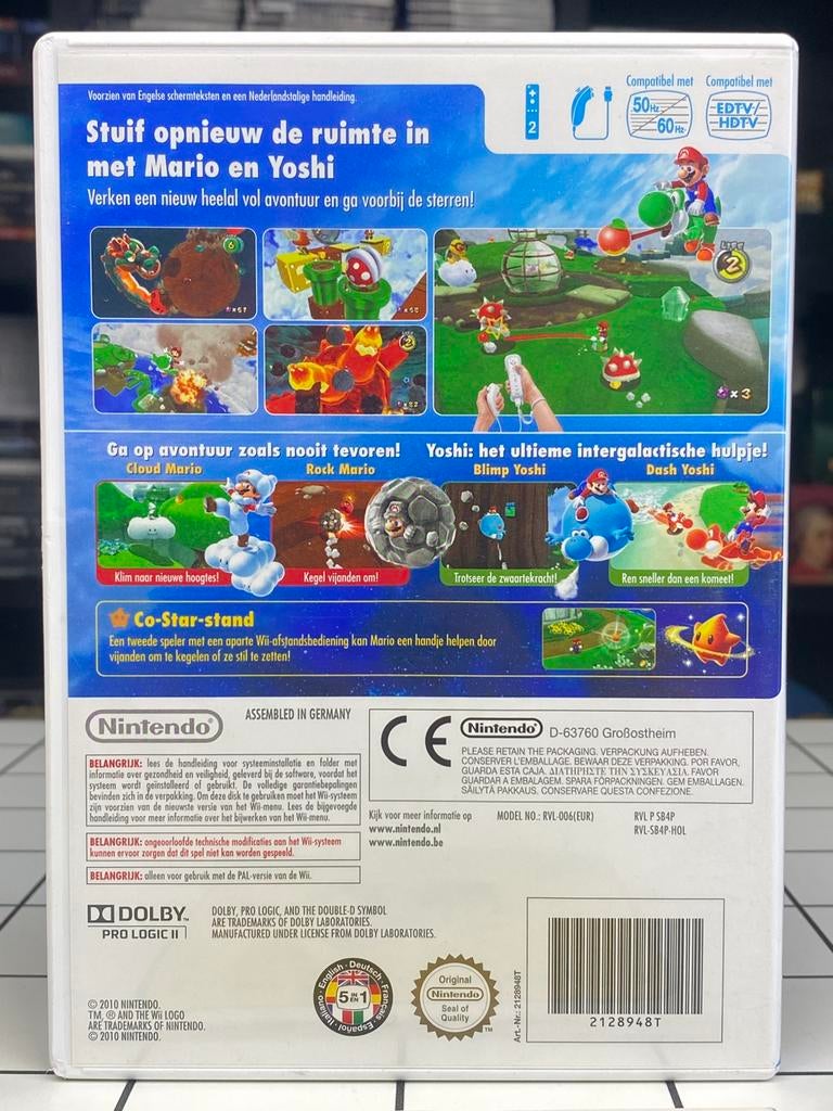 Super Mario Galaxy 2 + DVD – Nintendo Wii Game – Compleet, Www.nintendo.com, 2 spelers, Ophalen of Verzenden, Zo goed als nieuw