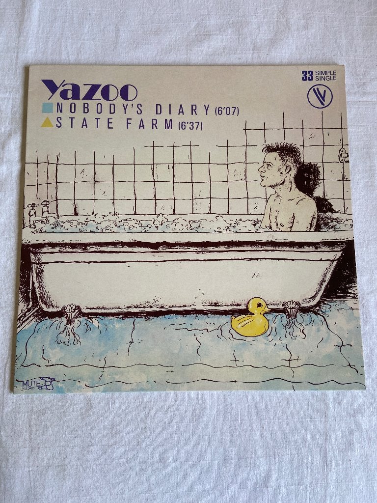yazoo - nobody's diary, Verzenden, Zo goed als nieuw, 12 inch