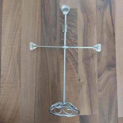 Metalen sieradenstandaard, hoogte-34cm, breedte-23cm, Ophalen of Verzenden, Zo goed als nieuw