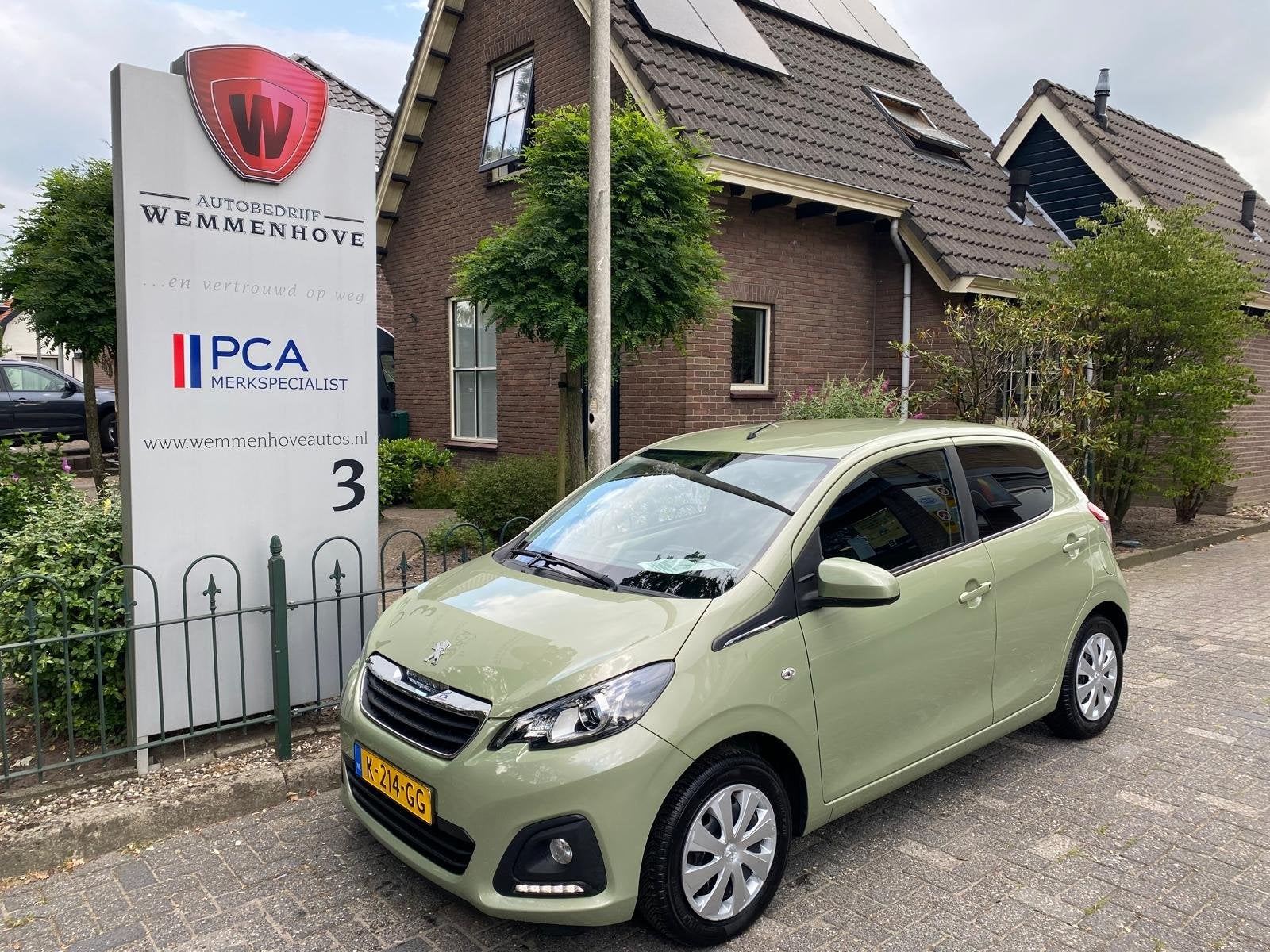 Peugeot 108 1.0 e-VTi Active 5-deurs/Airco/Led/Mistl/CV, Voorwielaandrijving, Stof, Gebruikt, Euro 6