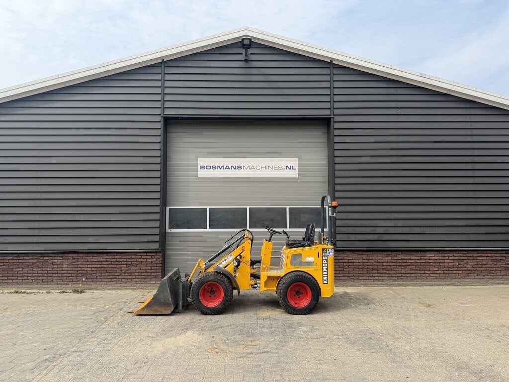 Knikmops 130 minishovel BJ 2024 €490 LEASE, Zakelijke goederen, Wiellader of Shovel