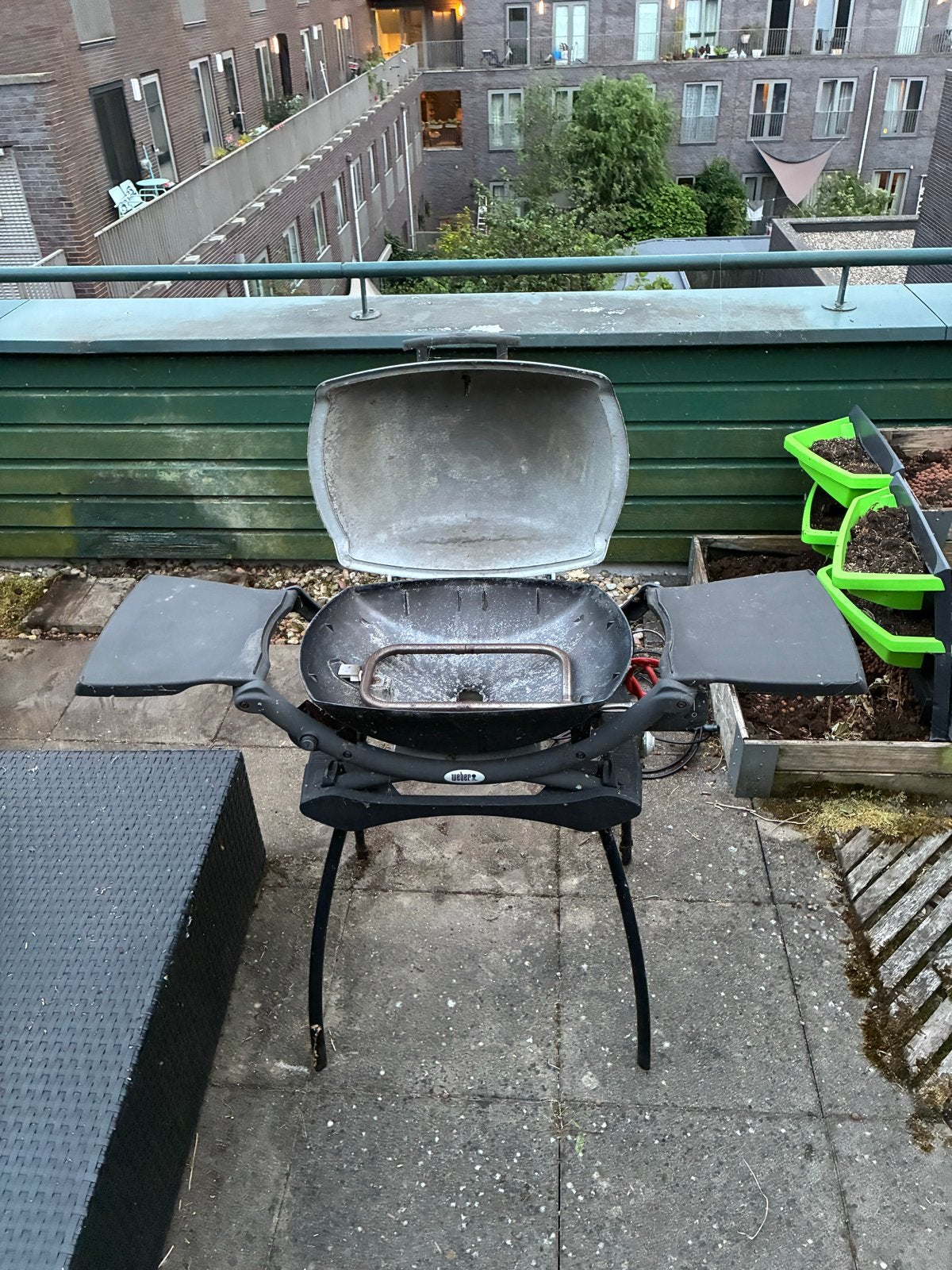 Weber gas barbecue, Tuin en Terras, Gasbarbecues, Ophalen, Gebruikt