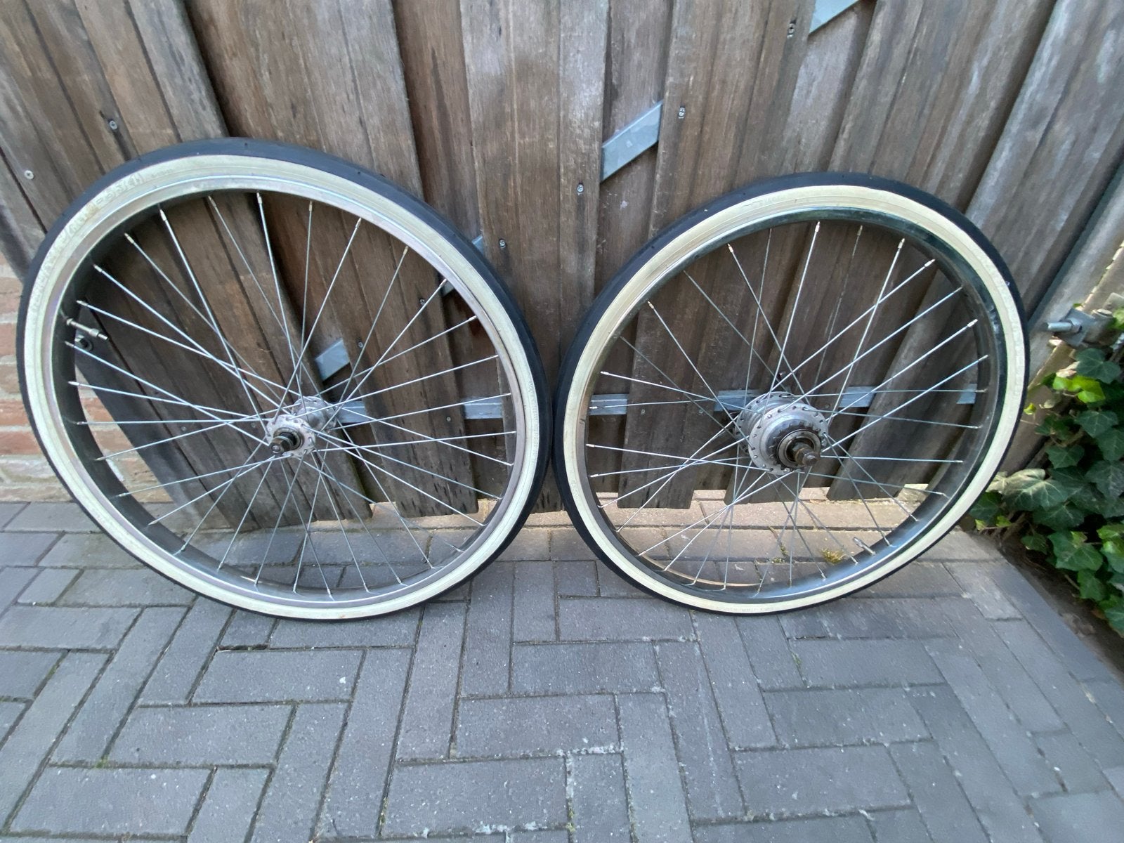 24 inch Solex Koffertje/Zwanenhals Wielen met Vlakke Rug, Fietsen en Brommers, Ophalen of Verzenden, Gebruikt, Overige modellen