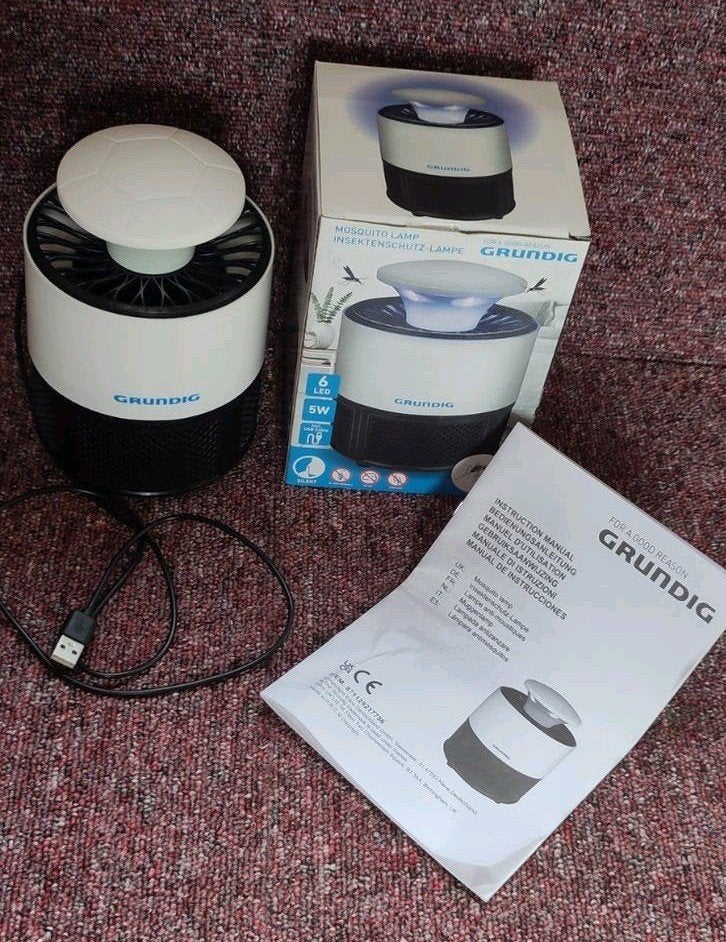 Grundig UV muggenlamp USB, Ophalen of Verzenden, Nieuw