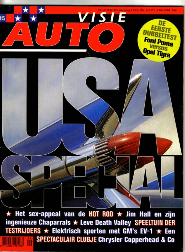 Autovisie dubbeltest Opel Tigra en Ford Puma Juli 1997, Boeken, Ophalen of Verzenden, Gelezen, Ford