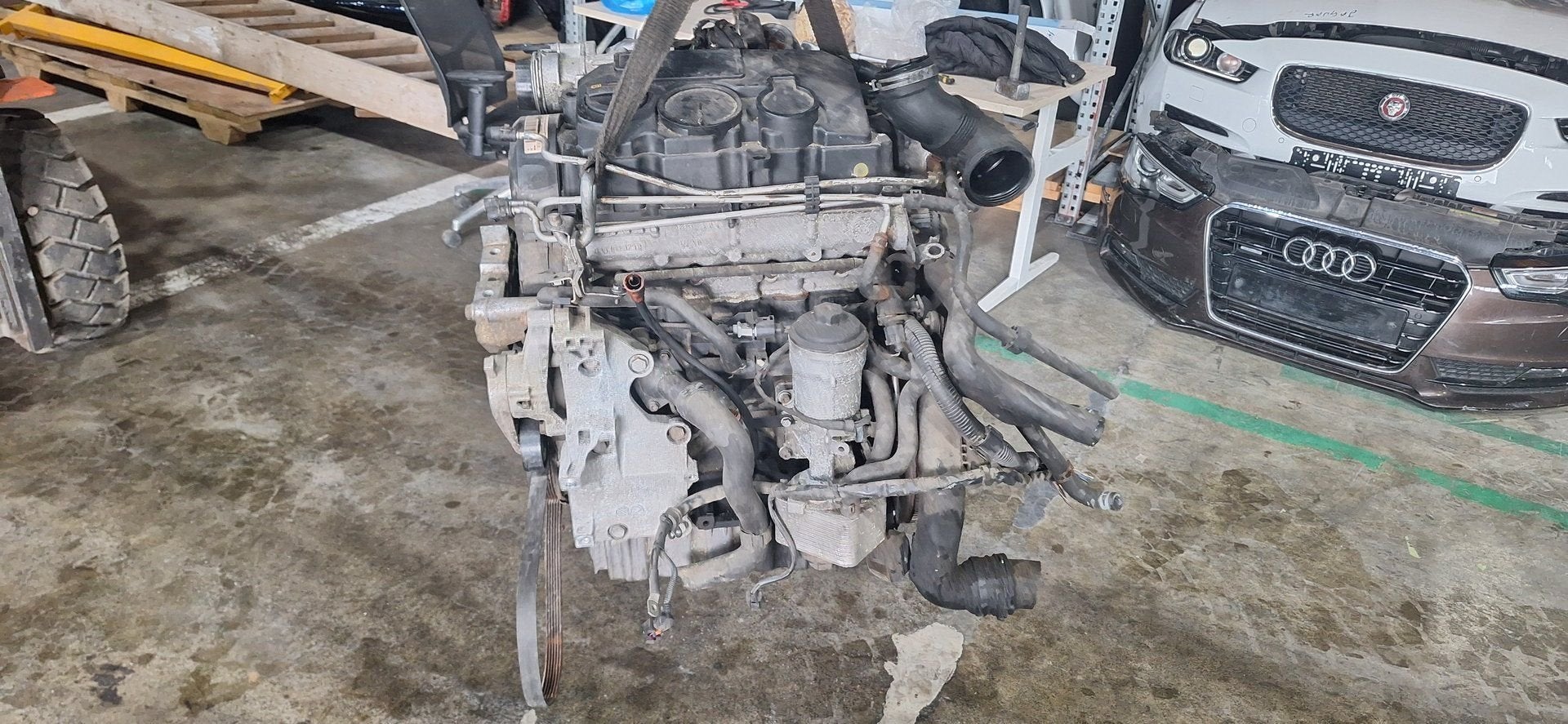 VW 2.0 TDI Motorblok BMP - Pompverstuiver - Passat 3C, Gebruikt, -, -, Ophalen of Verzenden