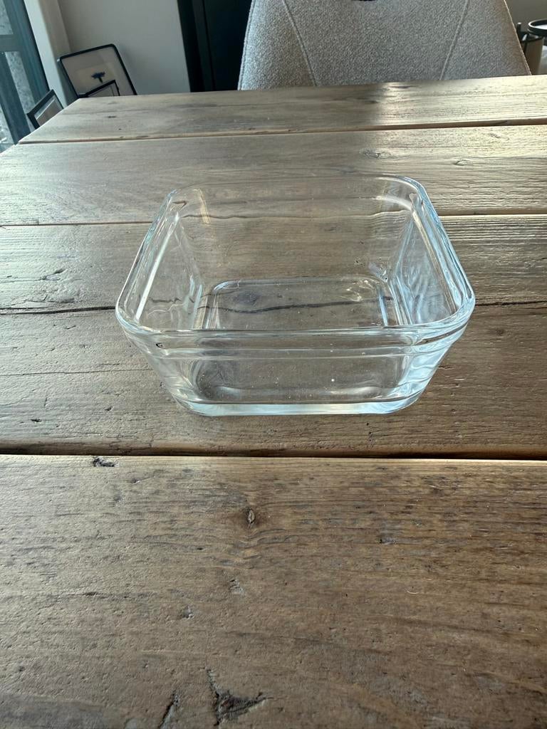 Glazen ovenschaal - Vierkant, Ophalen of Verzenden, Overige merken, Glas, Overige typen