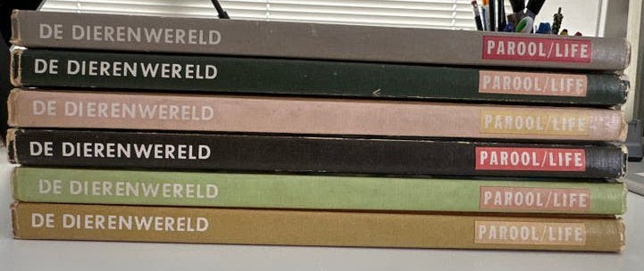 De Dierenwereld van: Complete set van 6 boeken, Boeken, Natuur, Gelezen, Natuur algemeen, Ophalen of Verzenden