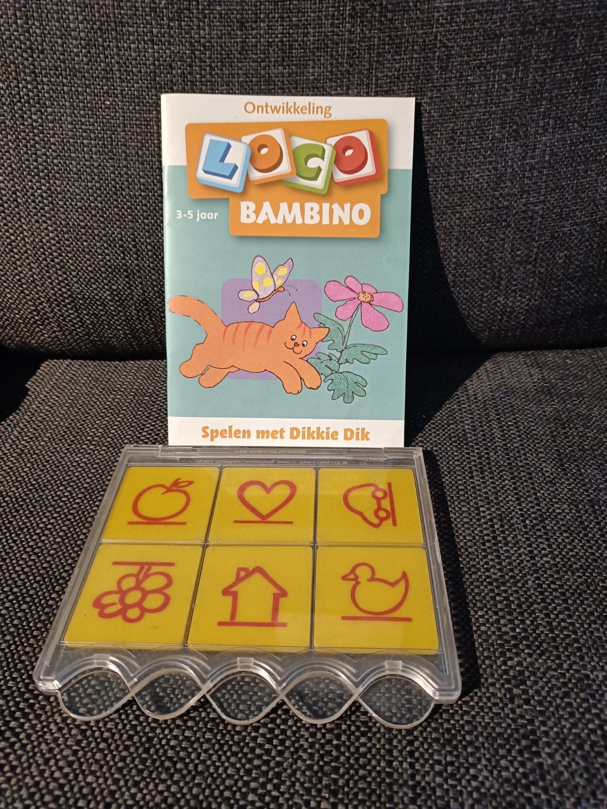 Loco Bambino: Spelen met Dikkie Dik (3-5 jaar), Kinderen en Baby's, Ophalen of Verzenden, Zo goed als nieuw, Puzzelen