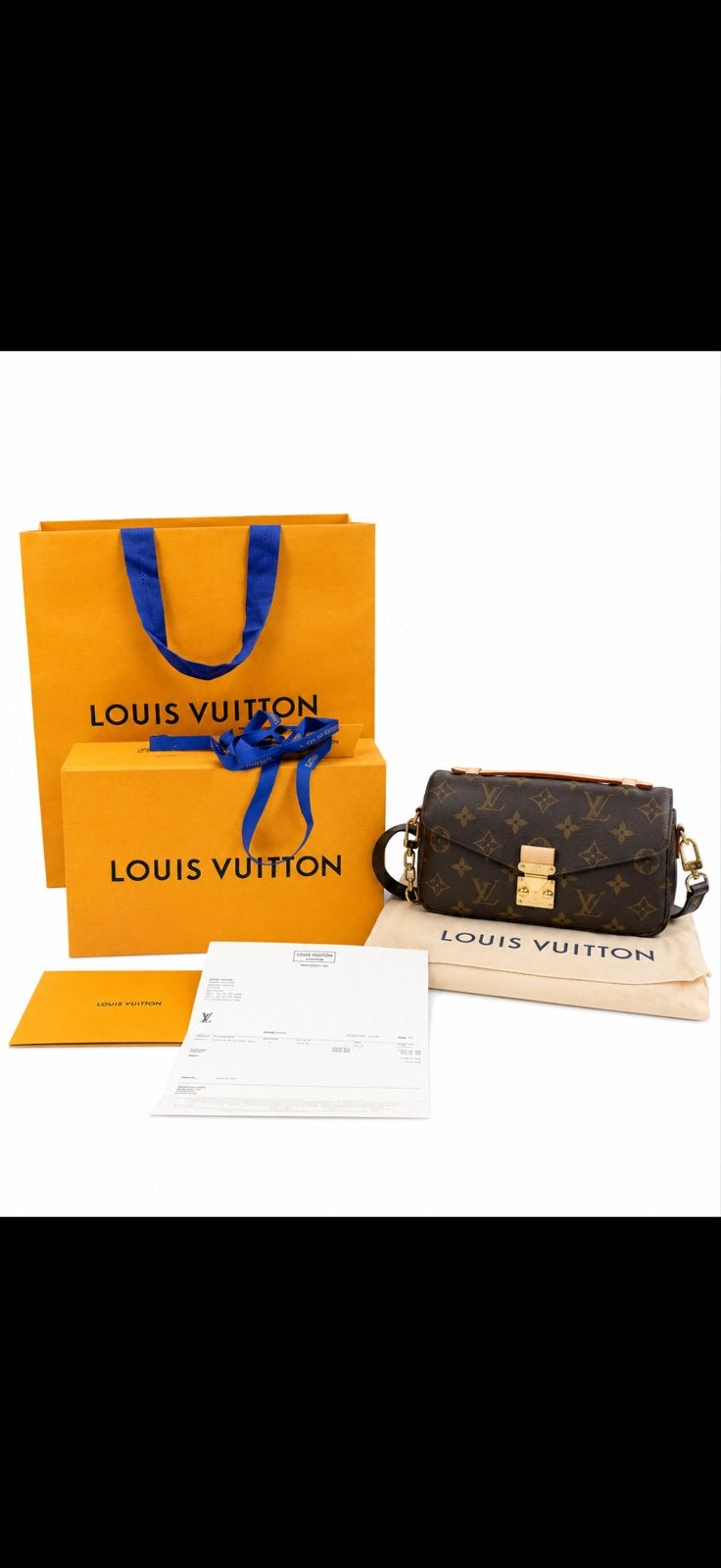 Louis Vuitton Pochette Métis East West Monogram met bon, Sieraden, Tassen en Uiterlijk, Ophalen of Verzenden, Zo goed als nieuw