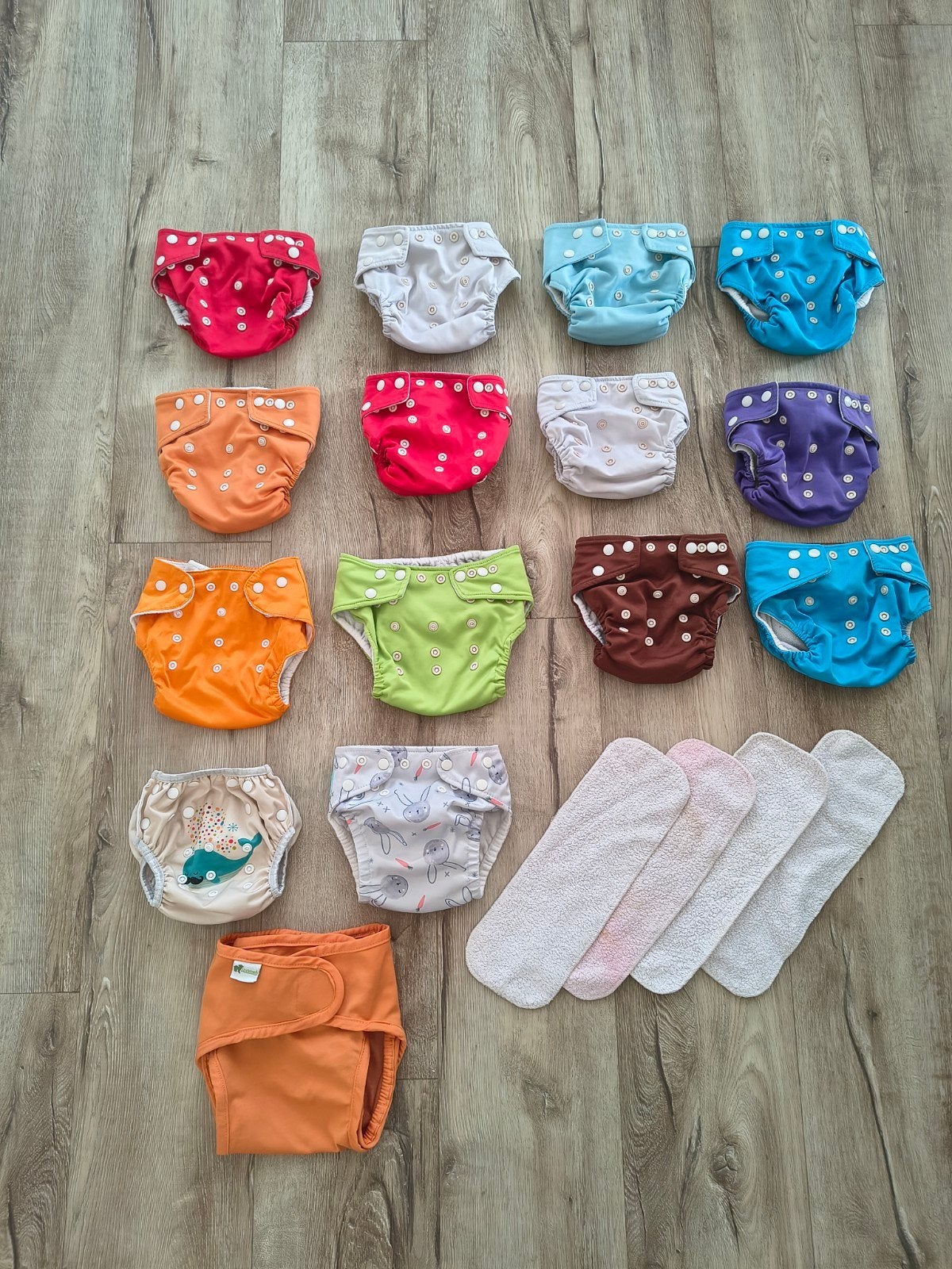 Prachtige set overbroekjes, wasbare luiers Little Lamb, etc., Kinderen en Baby's, Onb, Overige typen, Ophalen of Verzenden, Onb