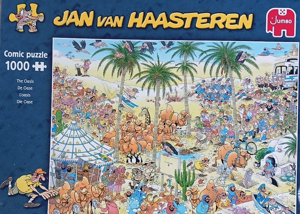 van Haasteren Legpuzzel (1000st), Ophalen, 500 t/m 1500 stukjes, Gebruikt, Legpuzzel