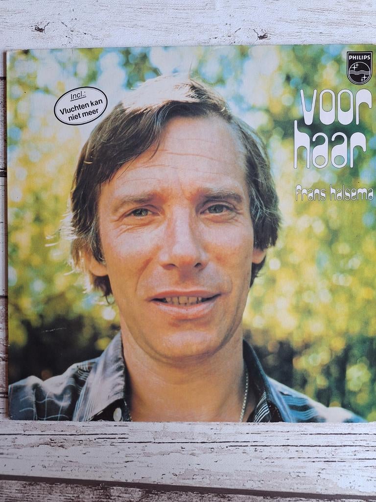 Frans Halsema - Voor Haar (LP Vinyl), Ophalen of Verzenden, Gebruikt, 12 inch, Levenslied of Smartlap