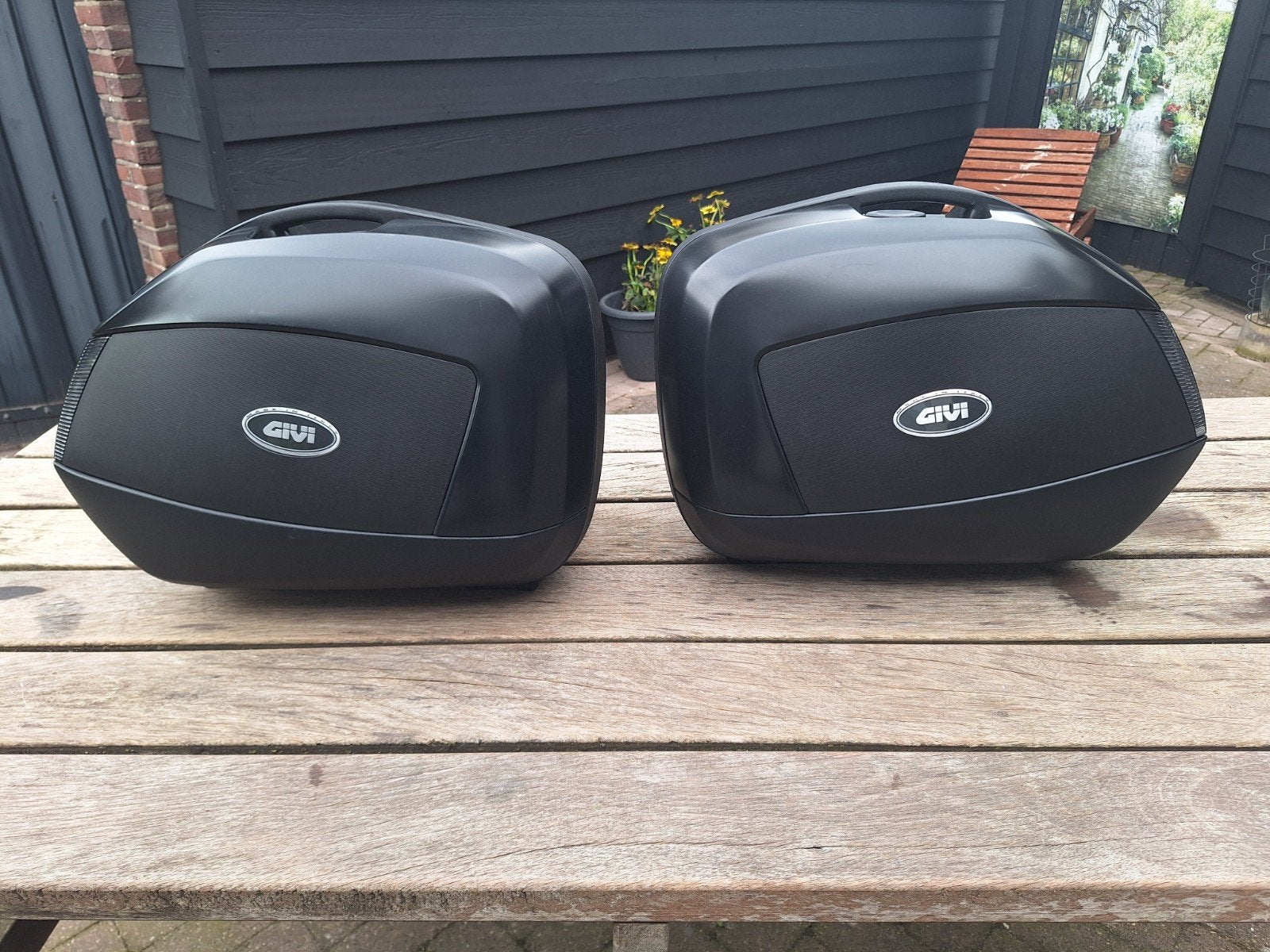 Givi V35 monokey koffers in zeer nette staat, Ophalen, Zo goed als nieuw