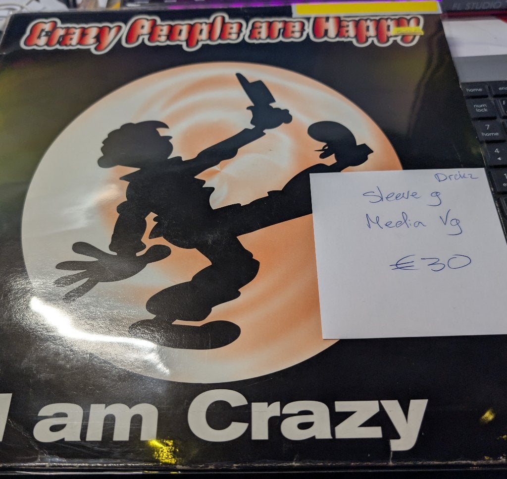 Crazy People are Happy - Drokz, Gebruikt, Hardcore, Inclusief binnenhoes, Ophalen of Verzenden