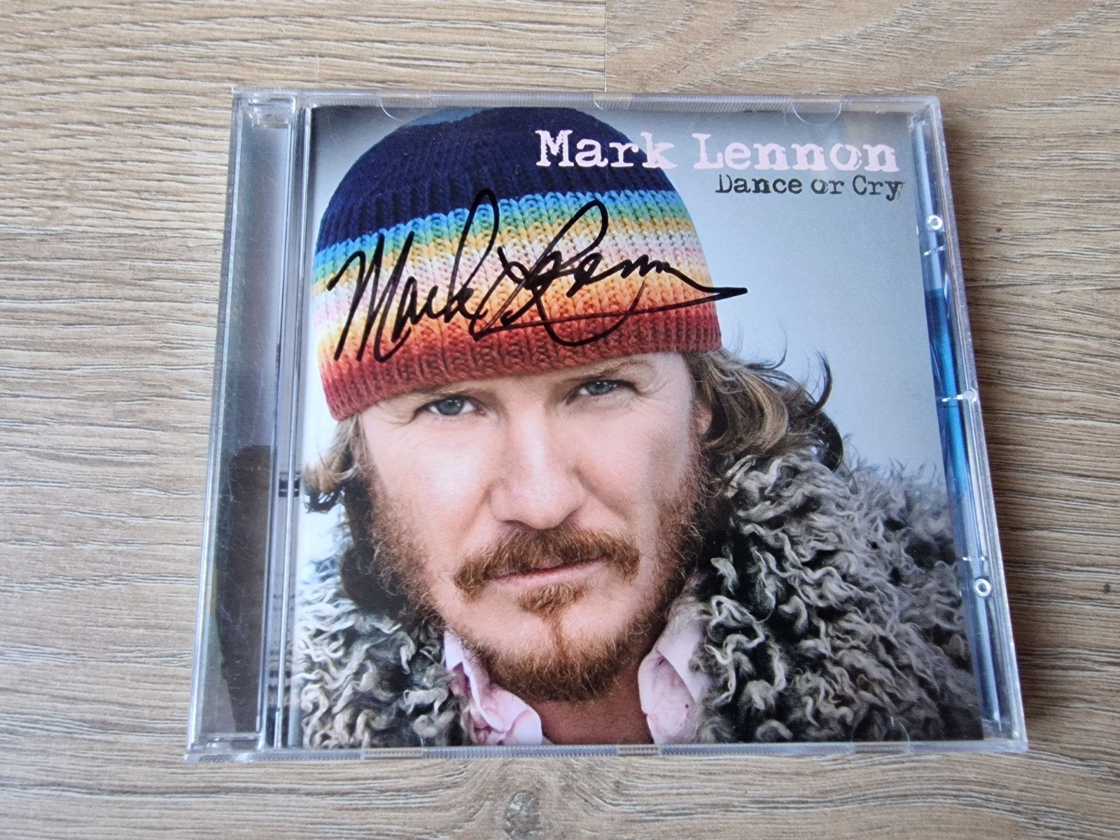 Mark Lennon - Dance or Cry CD (Gesigneerd), Pop, Ophalen of Verzenden, Zo goed als nieuw, Gesigneerd