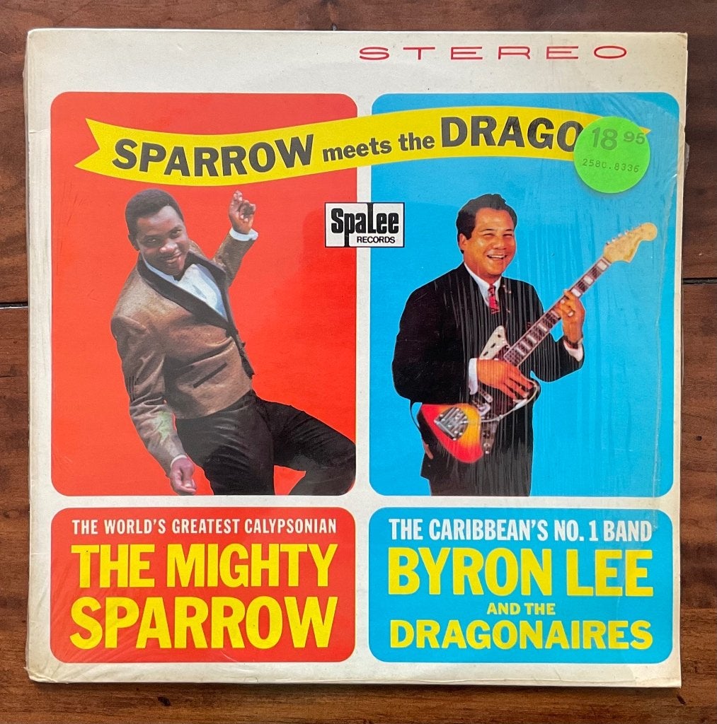 LP Calypso: Mighty Sparrow & Byron Lee (Mint), LP, Ophalen of Verzenden, Zo goed als nieuw, 12 inch