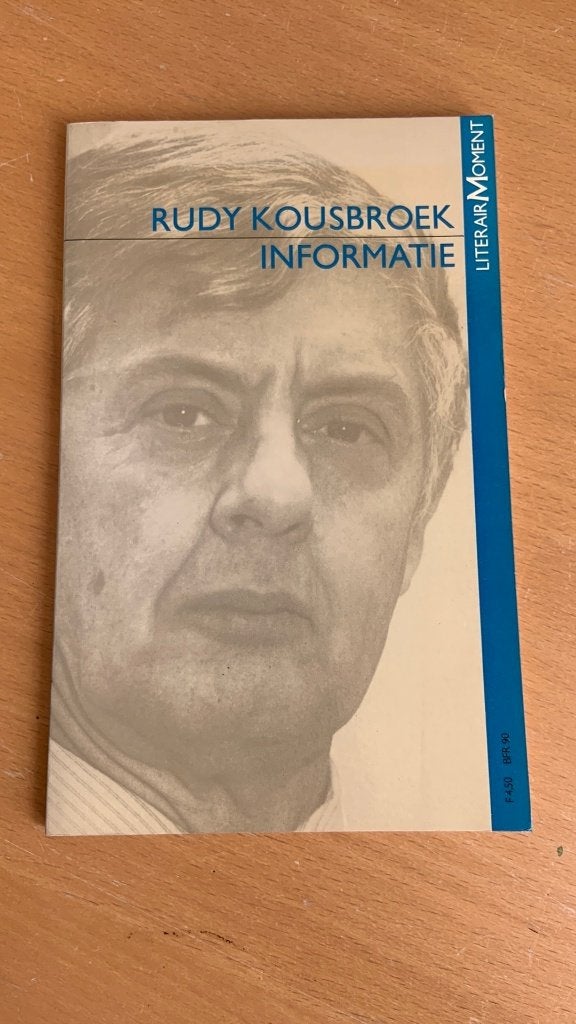 Rudy Kousbroek - Informatie, Ophalen of Verzenden