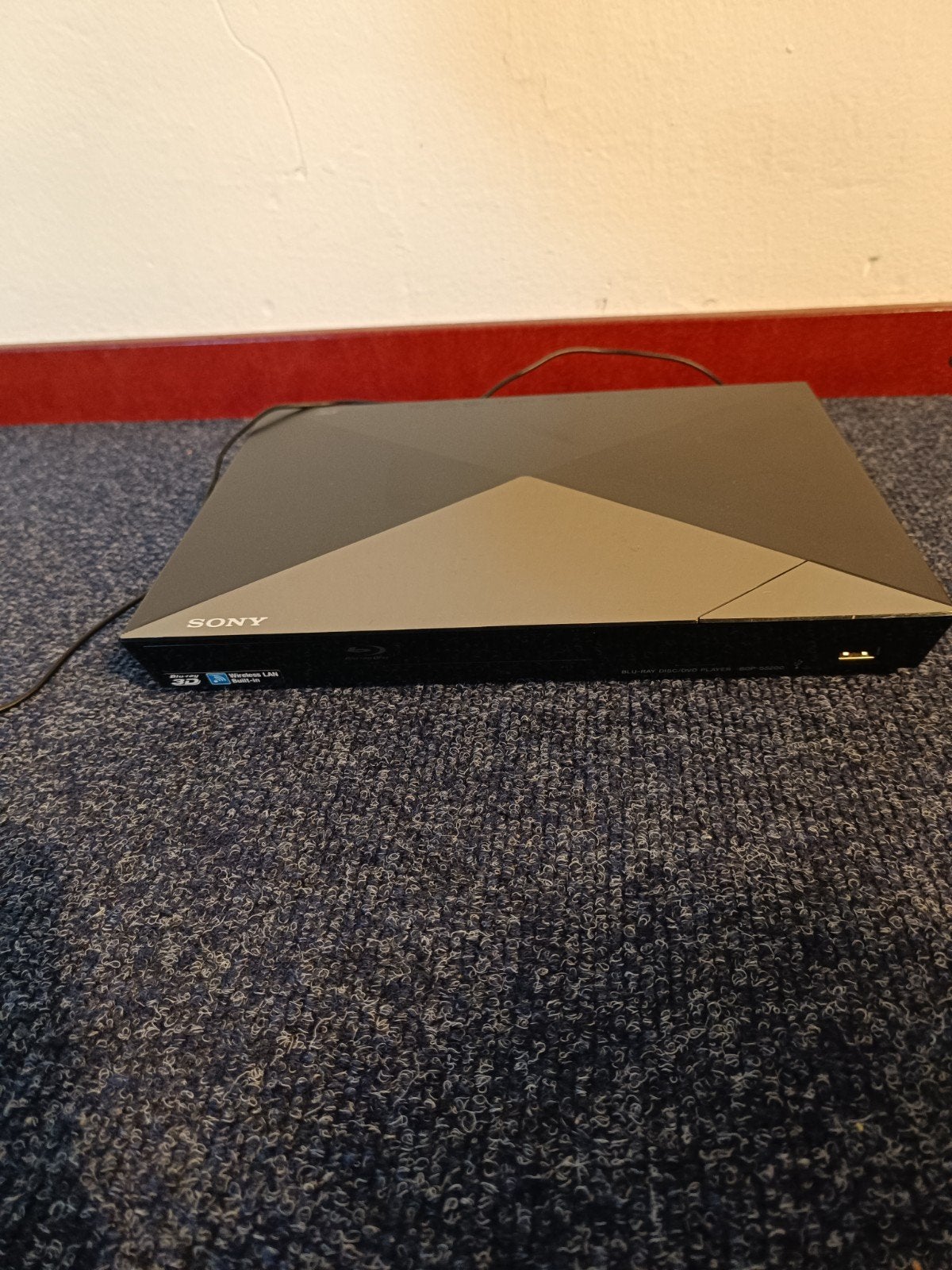 Sony BDP-S5200 Blu-ray/DVD Speler met Wi-Fi en 3D, Ophalen of Verzenden, Zo goed als nieuw, Sony