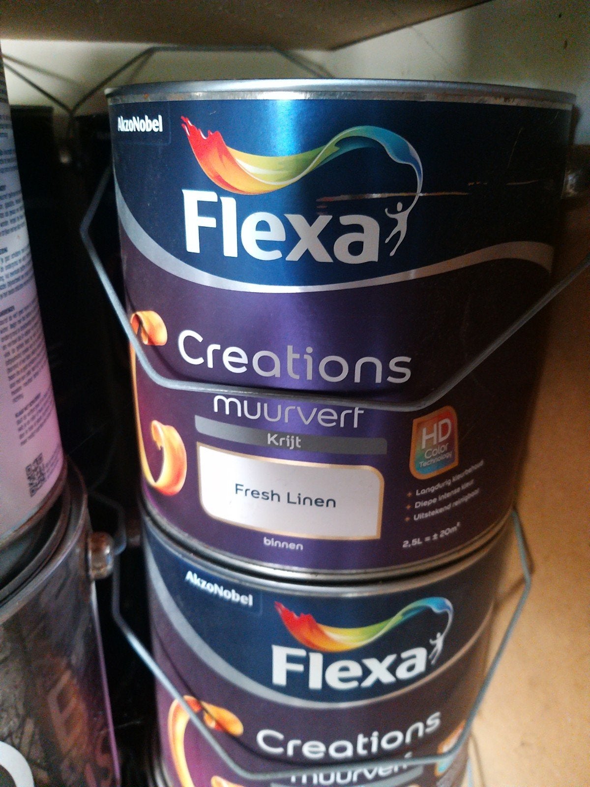Flexa Creations Muurverf Binnen - Diverse Kleuren 2,5L Nieuw, Ophalen