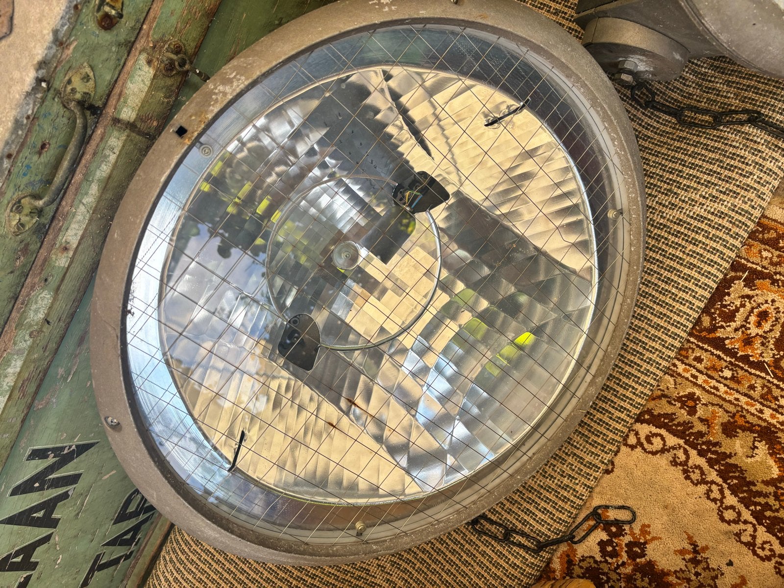 3 uniekeVintage PSV Stadion Lampen- 220V voetbal, Ophalen