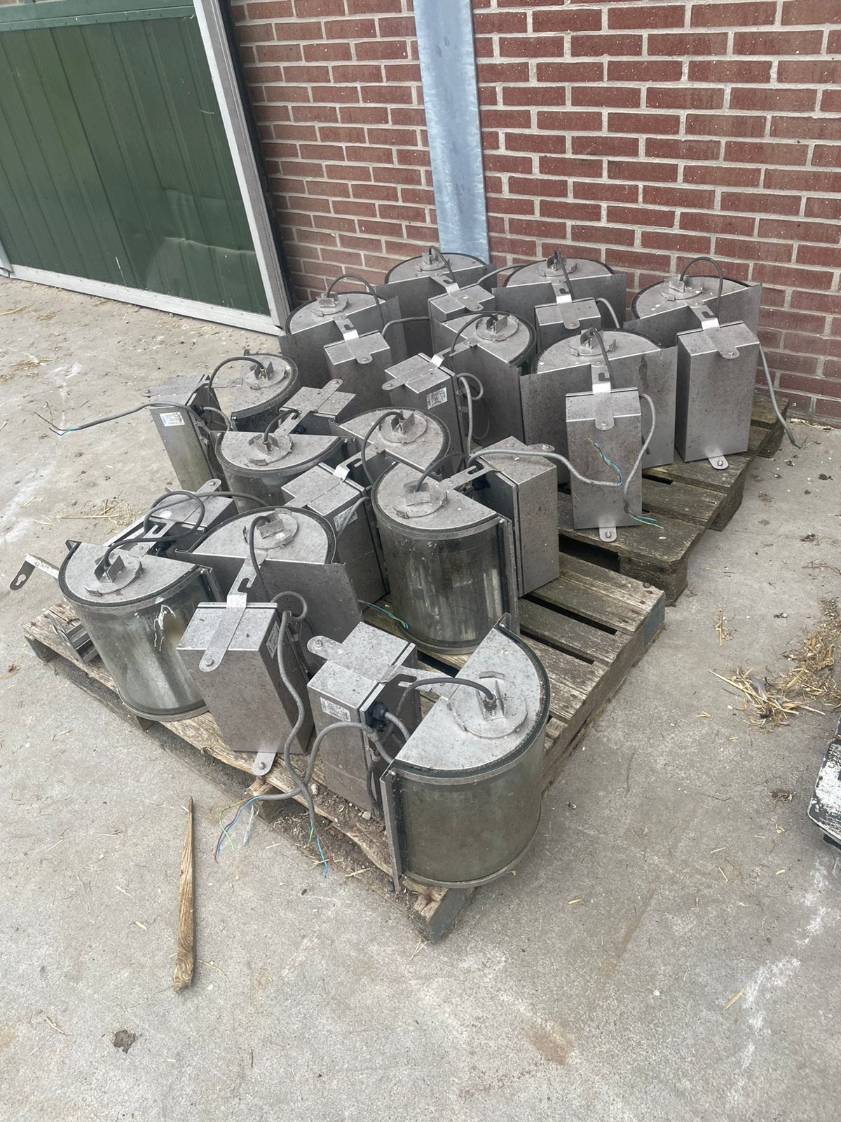 Stallampen 13 stuks, 400 Wat, Ophalen, Gebruikt, 200 tot 500 watt