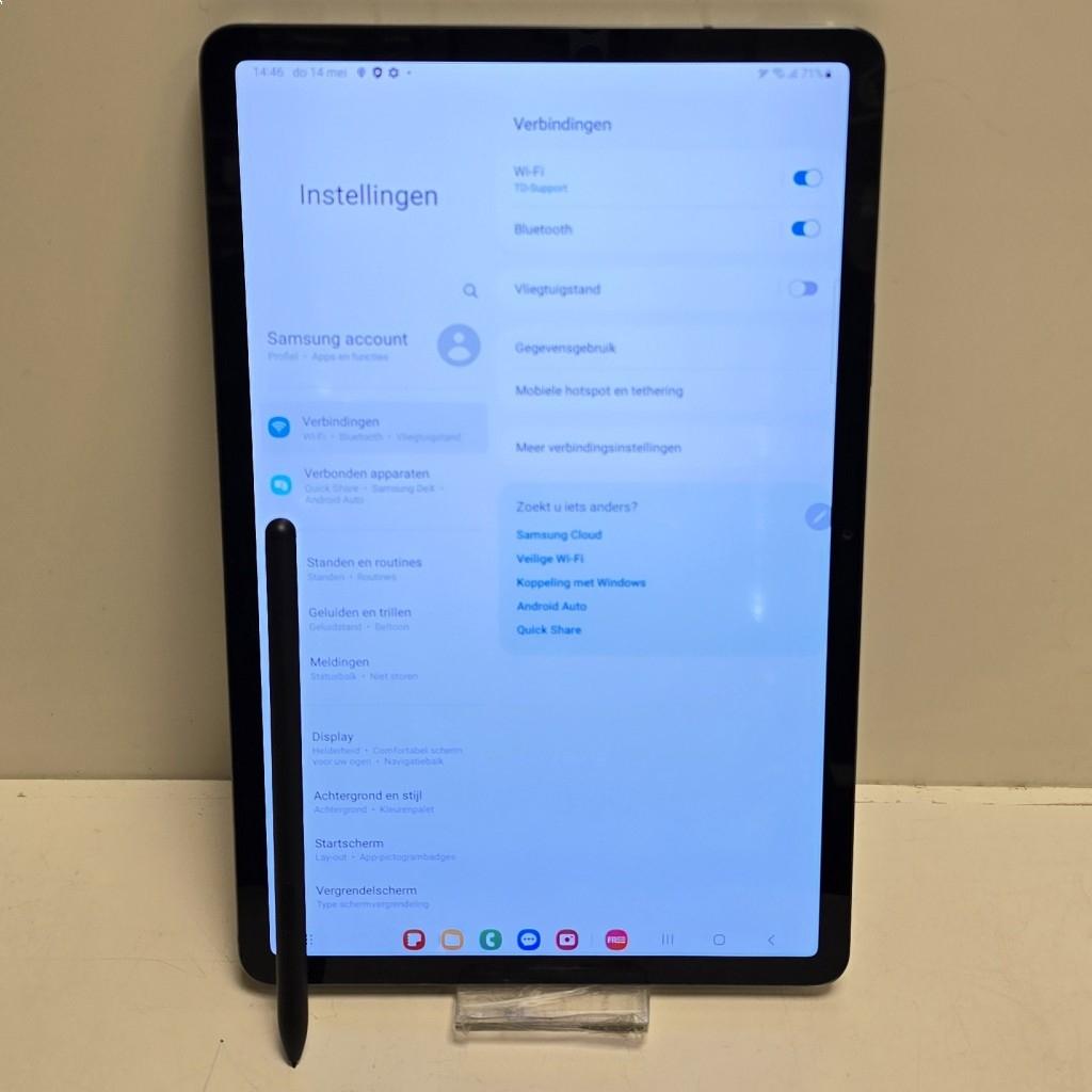 Samsung Galaxy Tab S7 WiFi - 5G | 128GB | D-Grade (838558), Computers en Software, Android Tablets, Samsung Electronics Benelux B.V.