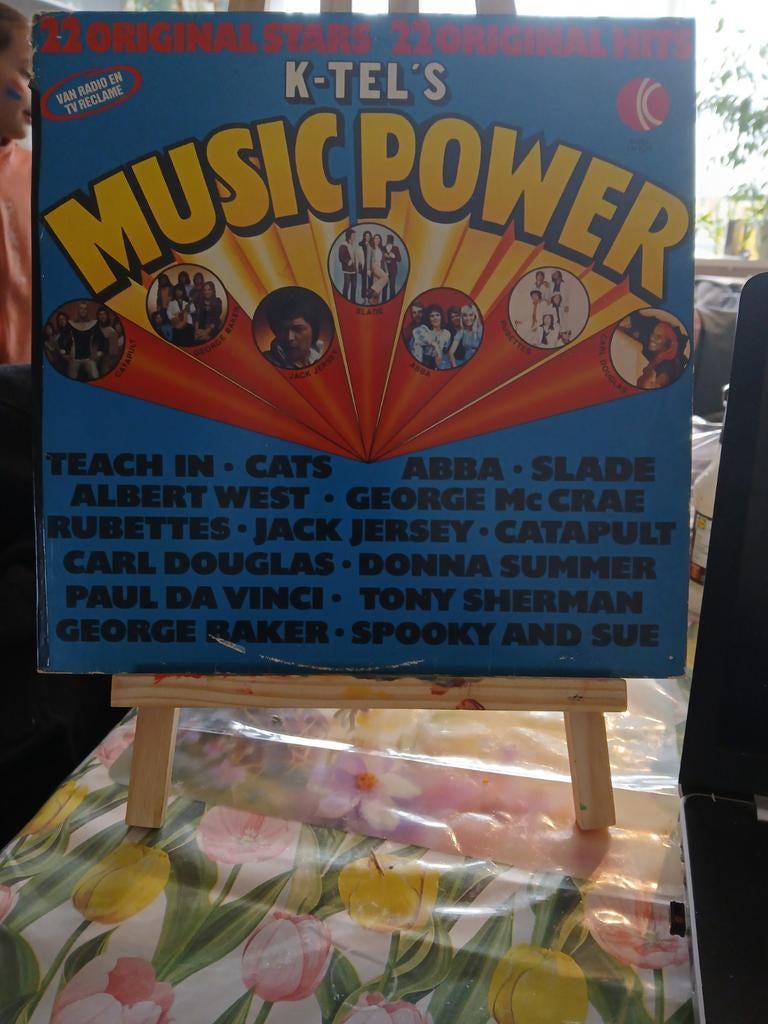 K-Tel's Music Power LP - Diverse Artiesten Jaren '70, Ophalen of Verzenden, 1970 - 1979, Gebruikt