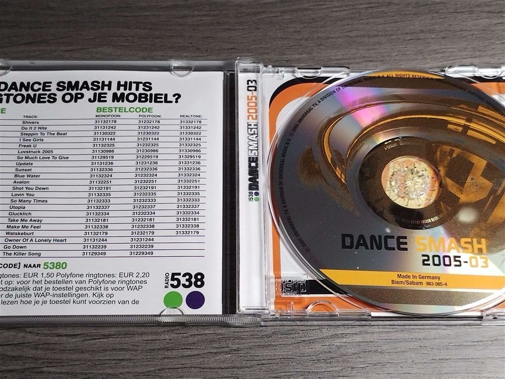 538 Dance Smash 2005 -03, Ophalen of Verzenden, Zo goed als nieuw, Pop